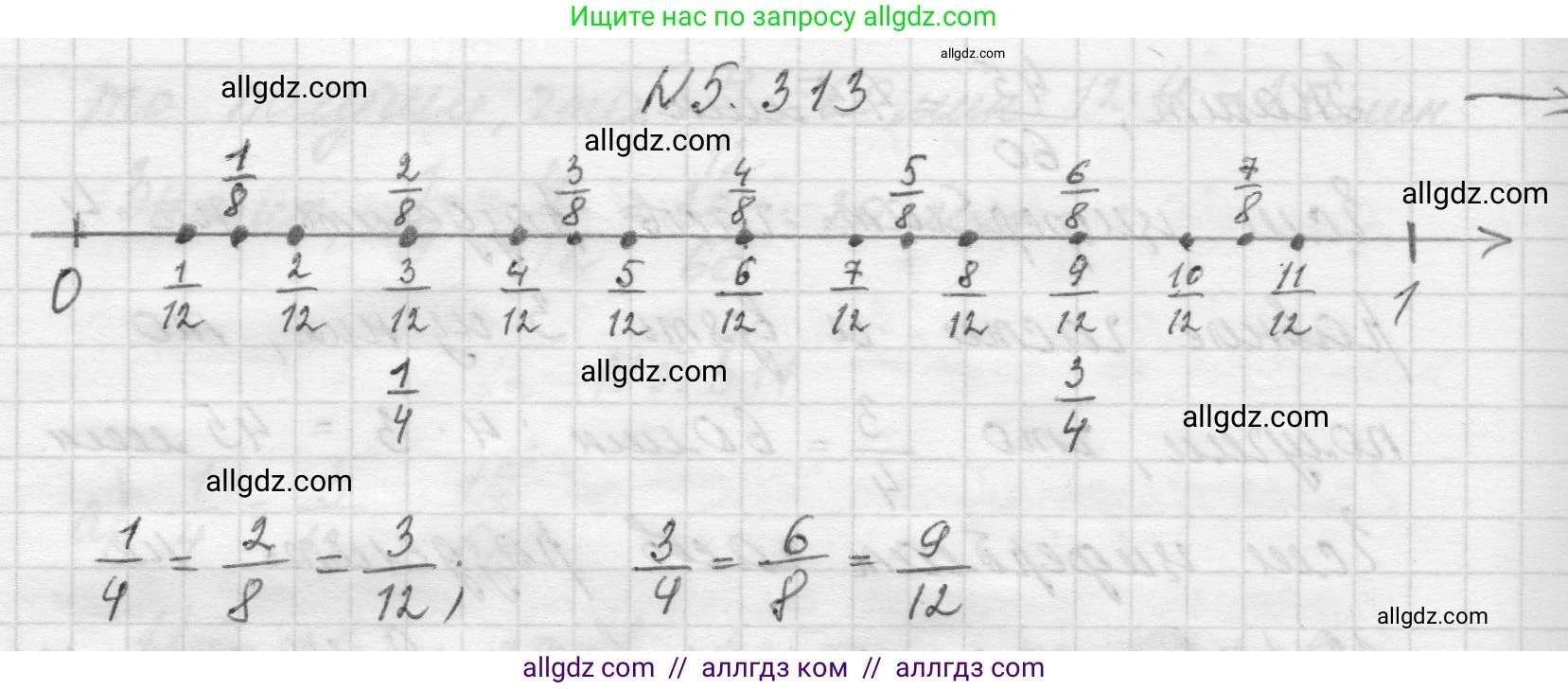 Математика, 5 класс Учебник, авторы: Виленкин Наум Яковлевич, Жохов Владимир Иванович, Чесноков Александр Семёнович, Александрова Лилия Александровна, Шварцбурд Семён Исаакович, издательство Просвещение, Москва, 2023, белого цвета, Часть 2, страница 55, номер 5.313, Решение 1