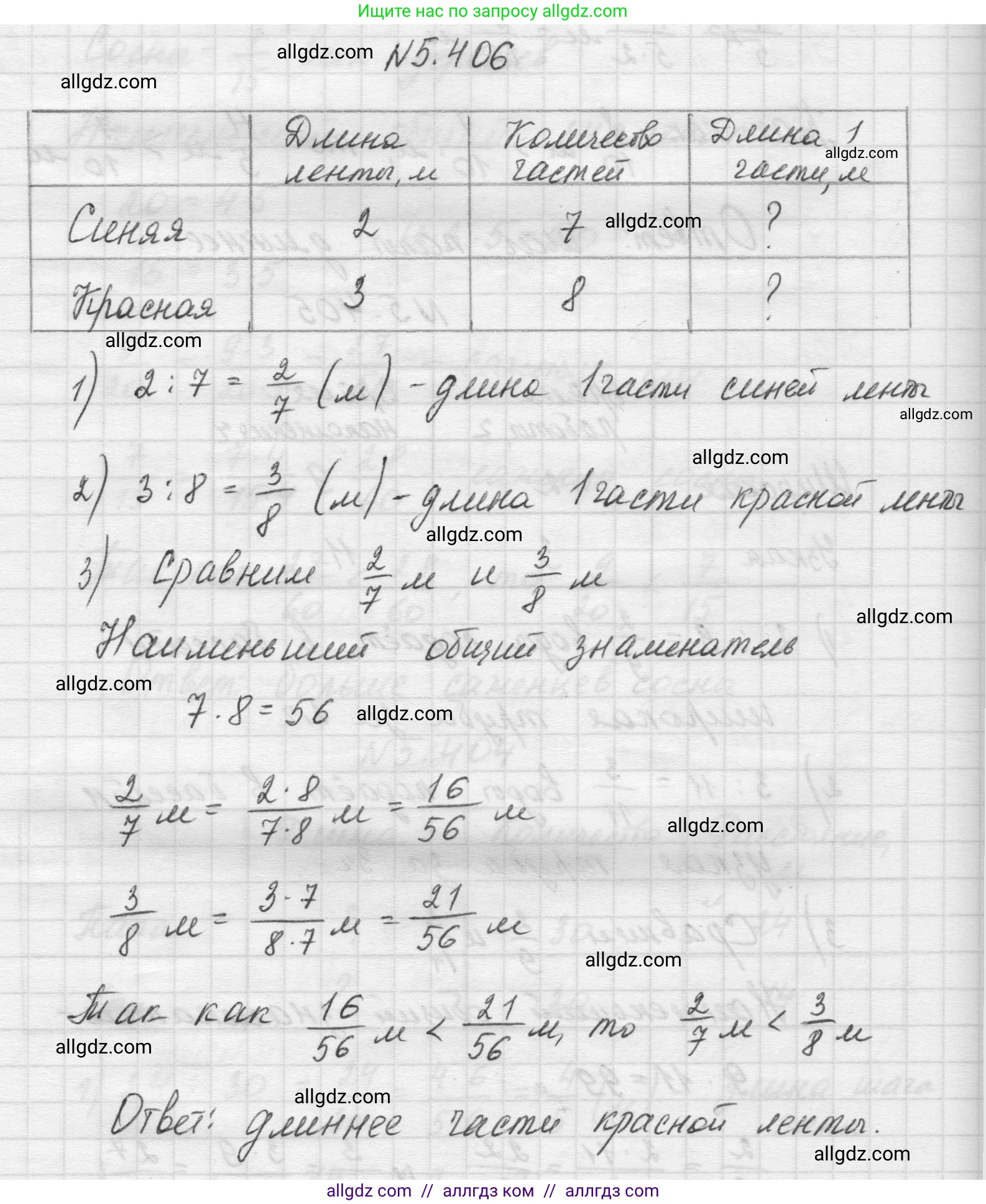 Математика, 5 класс Учебник, авторы: Виленкин Наум Яковлевич, Жохов Владимир Иванович, Чесноков Александр Семёнович, Александрова Лилия Александровна, Шварцбурд Семён Исаакович, издательство Просвещение, Москва, 2023, белого цвета, Часть 2, страница 67, номер 5.406, Решение 1