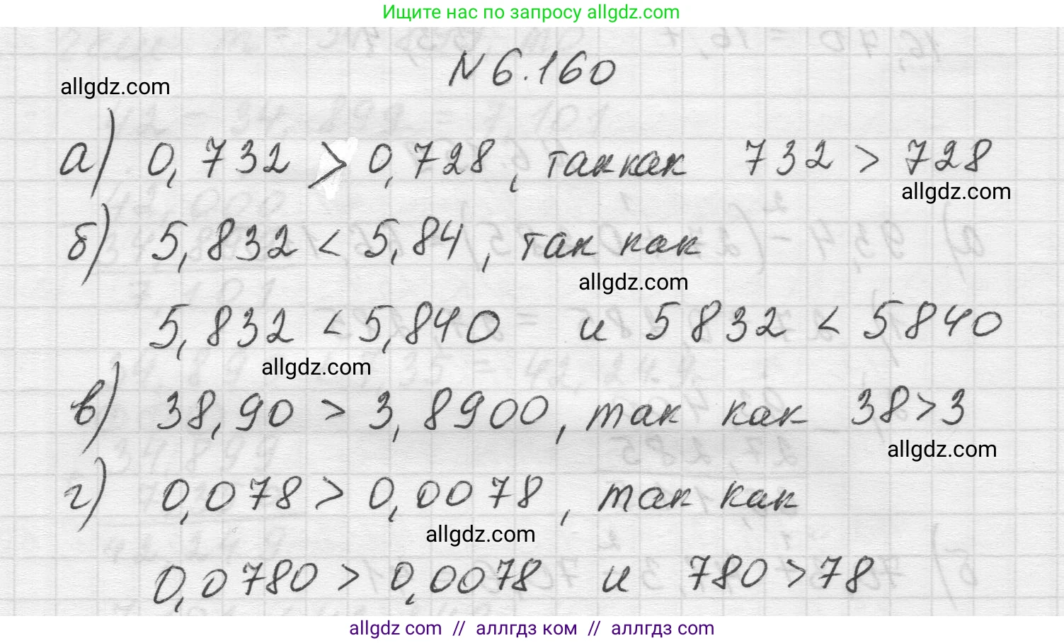 Математика, 5 класс Учебник, авторы: Виленкин Наум Яковлевич, Жохов Владимир Иванович, Чесноков Александр Семёнович, Александрова Лилия Александровна, Шварцбурд Семён Исаакович, издательство Просвещение, Москва, 2023, белого цвета, Часть 2, страница 115, номер 6.160, Решение 1