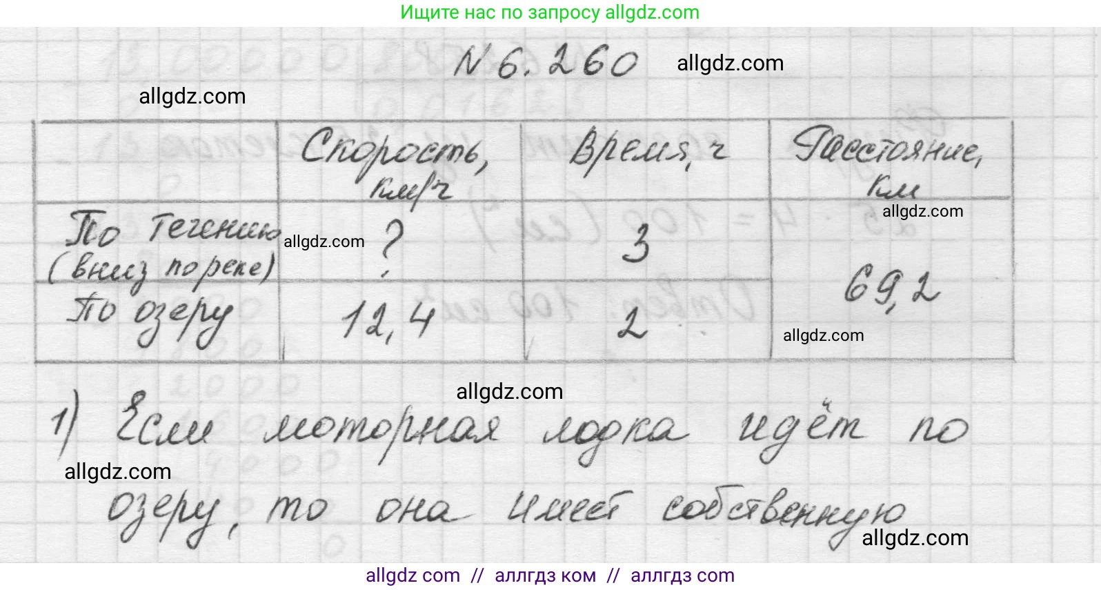 Математика, 5 класс Учебник, авторы: Виленкин Наум Яковлевич, Жохов Владимир Иванович, Чесноков Александр Семёнович, Александрова Лилия Александровна, Шварцбурд Семён Исаакович, издательство Просвещение, Москва, 2023, белого цвета, Часть 2, страница 128, номер 6.260, Решение 1