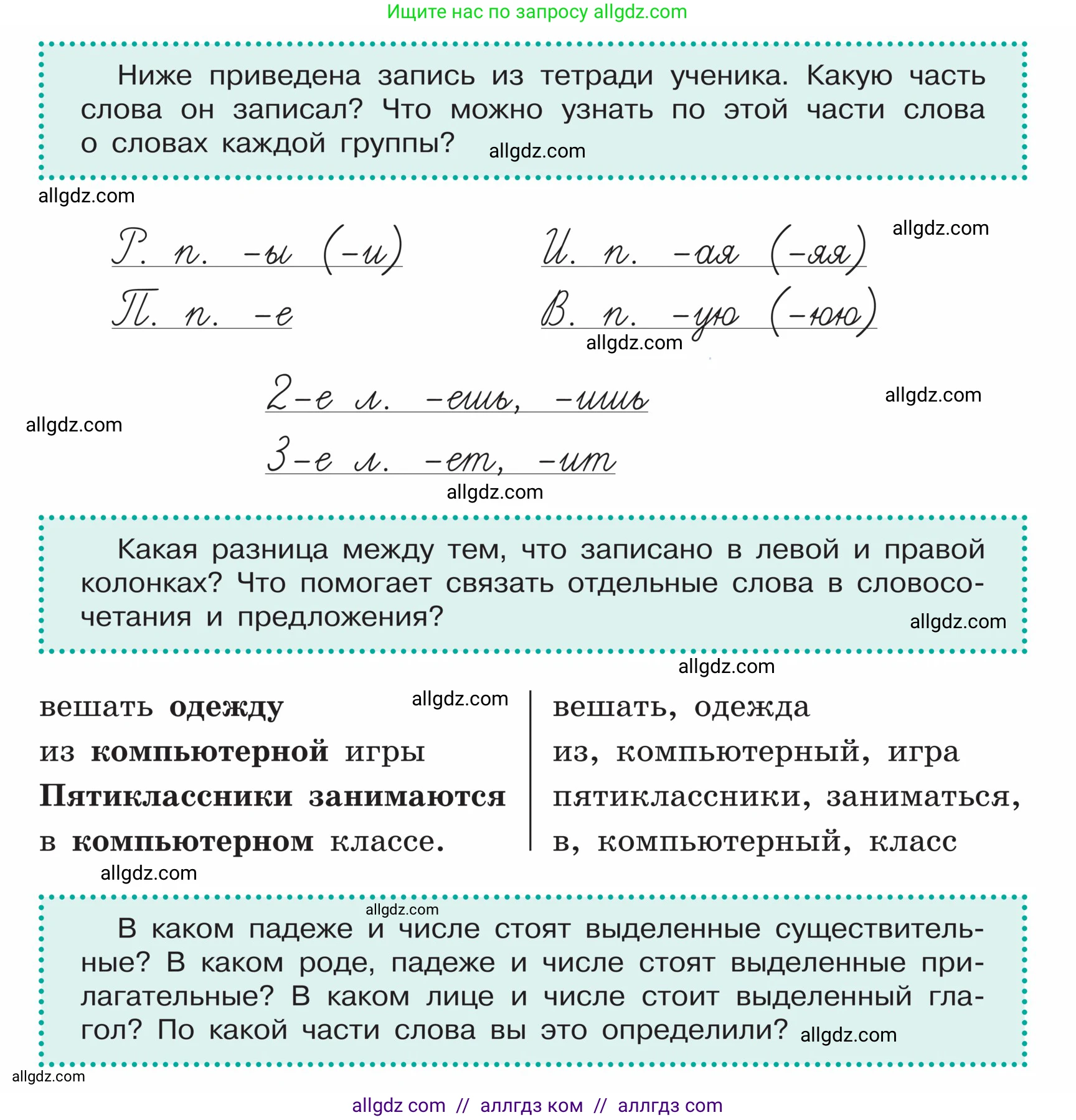 Русский язык, 5 класс Учебник, авторы: Ладыженская Таиса Алексеевна, Баранов Михаил Трофимович, Тростенцова Лидия Александровна, Ладыженская Наталия Вениаминовна, Дейкина Алевтина Дмитриевна, Григорян Лариса Трофимовна, Кулибаба Иван Иванович, Антонова Любовь Геннадиевна, издательство Просвещение, Москва, 2023, салатового цвета, Часть 1, страница 170, Условие