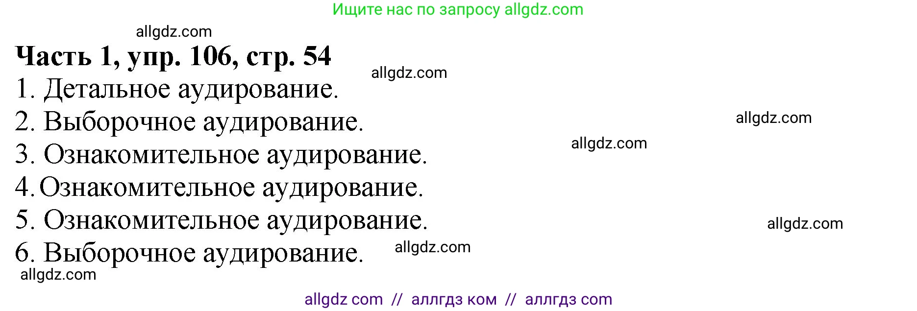 Русский язык, 5 класс Учебник, авторы: Ладыженская Таиса Алексеевна, Баранов Михаил Трофимович, Тростенцова Лидия Александровна, Ладыженская Наталия Вениаминовна, Дейкина Алевтина Дмитриевна, Григорян Лариса Трофимовна, Кулибаба Иван Иванович, Антонова Любовь Геннадиевна, издательство Просвещение, Москва, 2023, салатового цвета, Часть 1, страница 54, номер 106, Решение 1