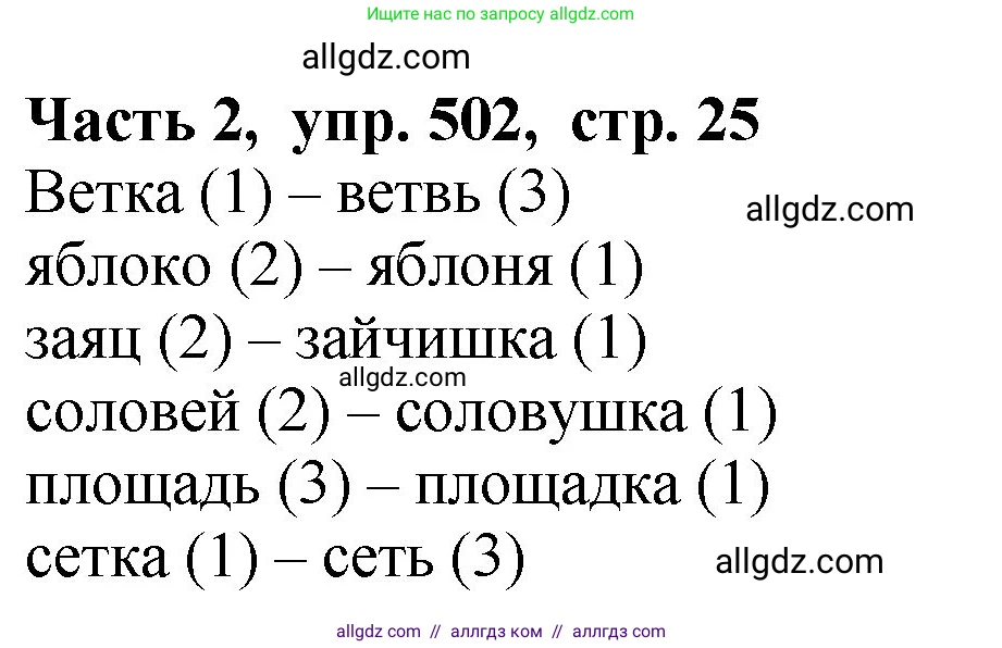 Русский язык, 5 класс Учебник, авторы: Ладыженская Таиса Алексеевна, Баранов Михаил Трофимович, Тростенцова Лидия Александровна, Ладыженская Наталия Вениаминовна, Дейкина Алевтина Дмитриевна, Григорян Лариса Трофимовна, Кулибаба Иван Иванович, Антонова Любовь Геннадиевна, издательство Просвещение, Москва, 2023, салатового цвета, Часть 2, страница 25, номер 502, Решение 1