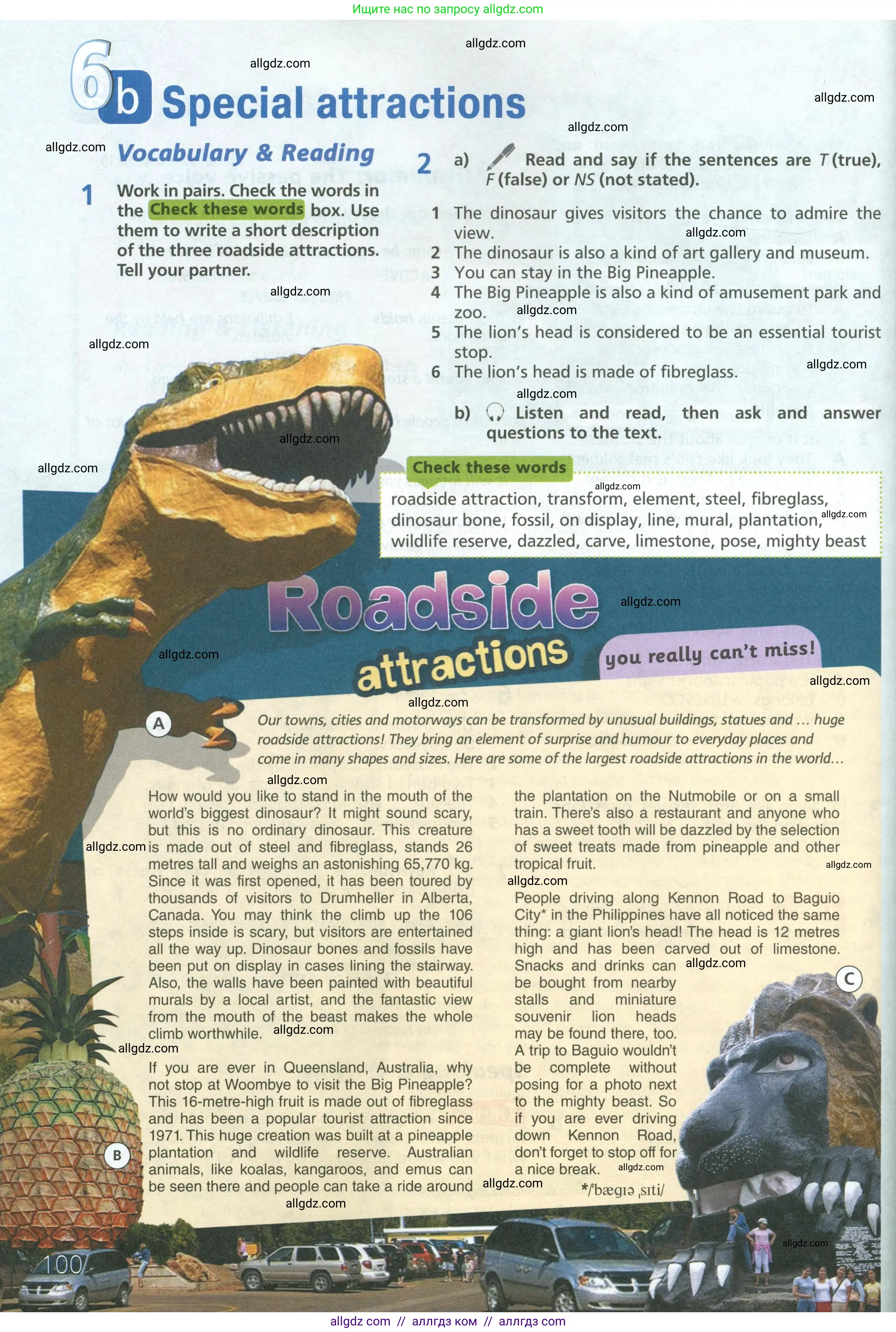 Английский язык (english), 6 класс Учебник (Student's book), авторы: Баранова Ксения Михайловна (Baranova Ksenia), Дули Дженни (Dooley Jenny), Копылова Виктория Викторовна (Kopylova Victoria), Мильруд Радислав Петрович (Millrood Radislav), Эванс Вирджиния (Evans Virginia), издательство Просвещение, Москва, 2023, белого цвета, страница 100