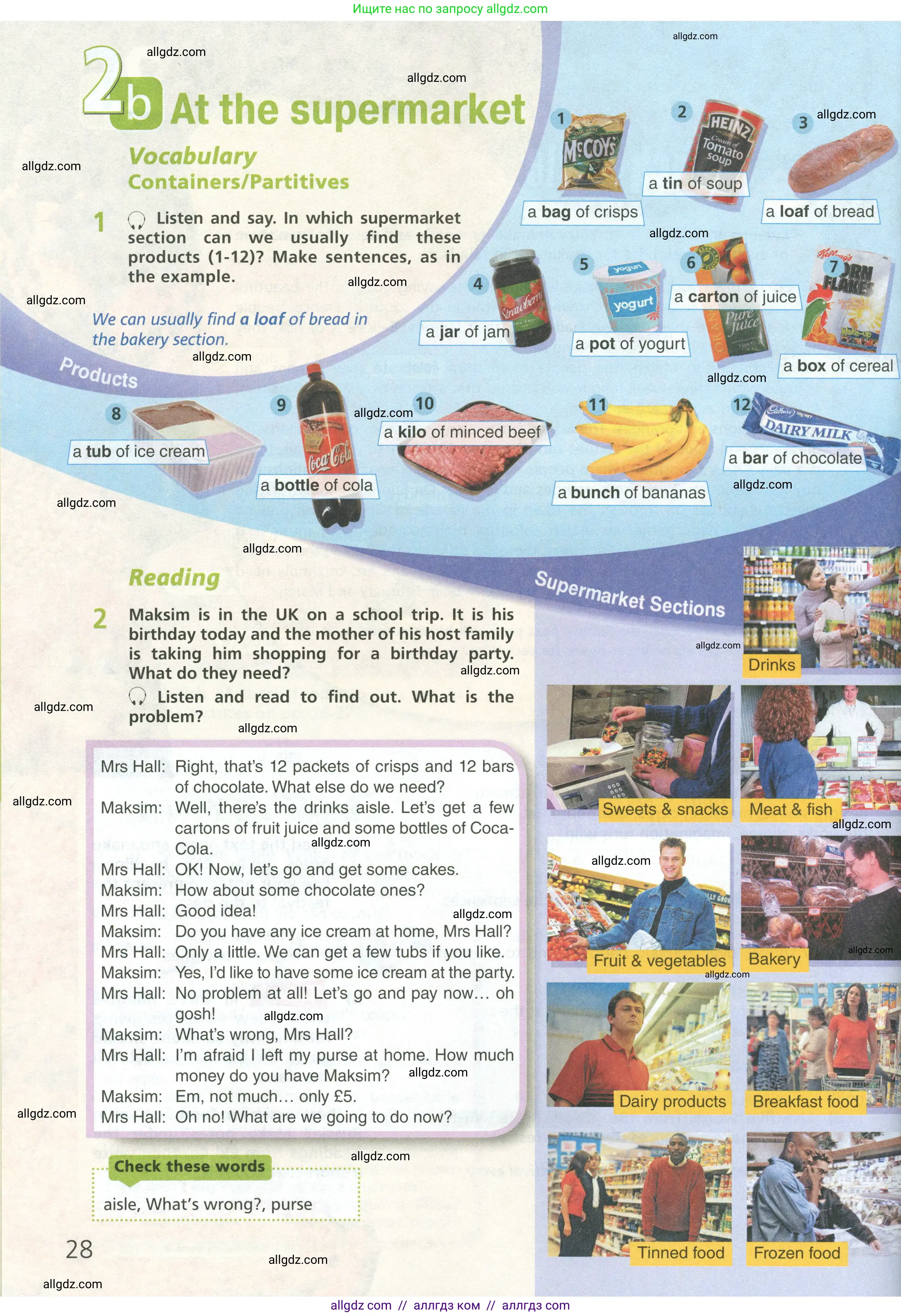 Английский язык (english), 6 класс Учебник (Student's book), авторы: Баранова Ксения Михайловна (Baranova Ksenia), Дули Дженни (Dooley Jenny), Копылова Виктория Викторовна (Kopylova Victoria), Мильруд Радислав Петрович (Millrood Radislav), Эванс Вирджиния (Evans Virginia), издательство Просвещение, Москва, 2023, белого цвета, страница 28