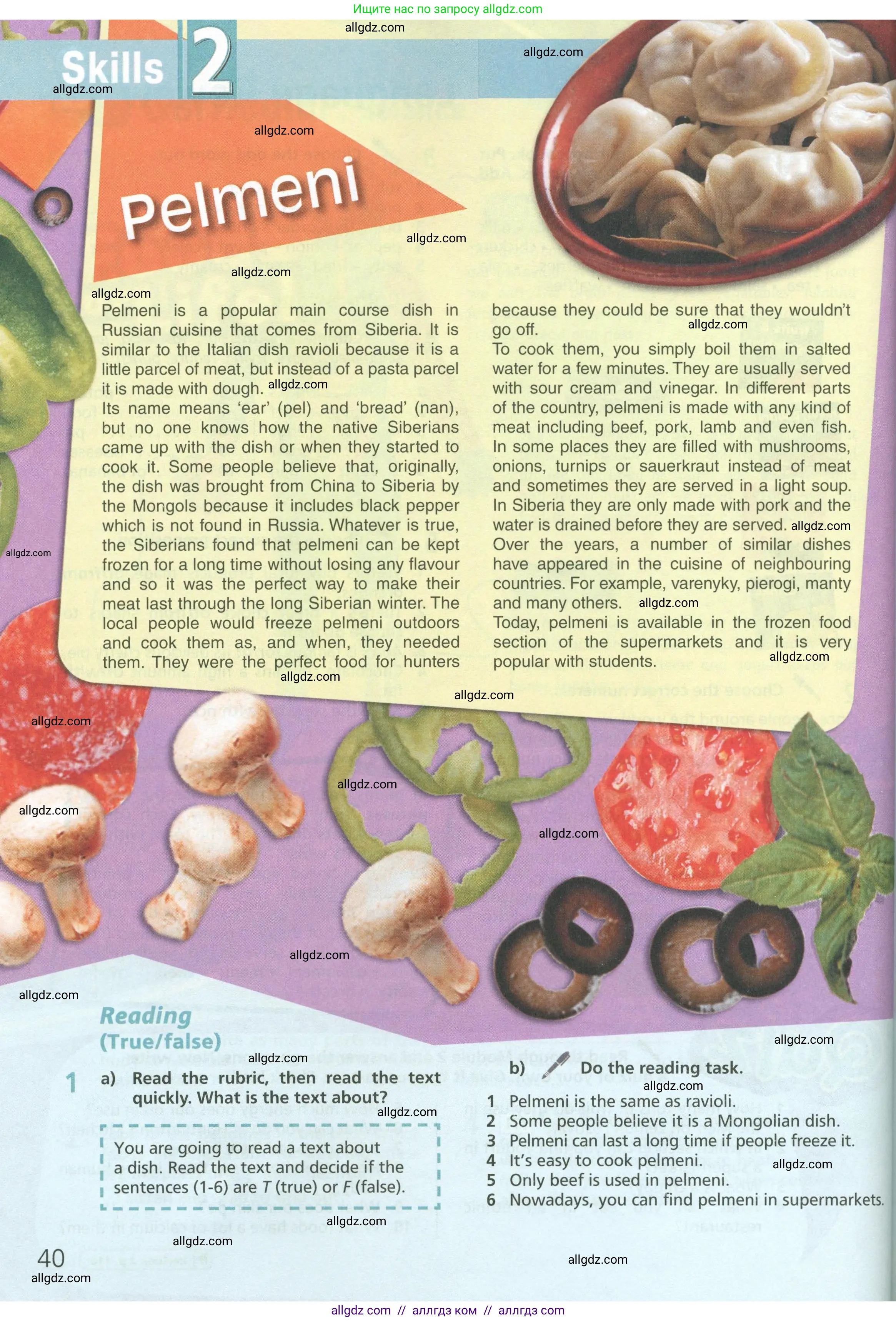 Английский язык (english), 6 класс Учебник (Student's book), авторы: Баранова Ксения Михайловна (Baranova Ksenia), Дули Дженни (Dooley Jenny), Копылова Виктория Викторовна (Kopylova Victoria), Мильруд Радислав Петрович (Millrood Radislav), Эванс Вирджиния (Evans Virginia), издательство Просвещение, Москва, 2023, белого цвета, страница 40