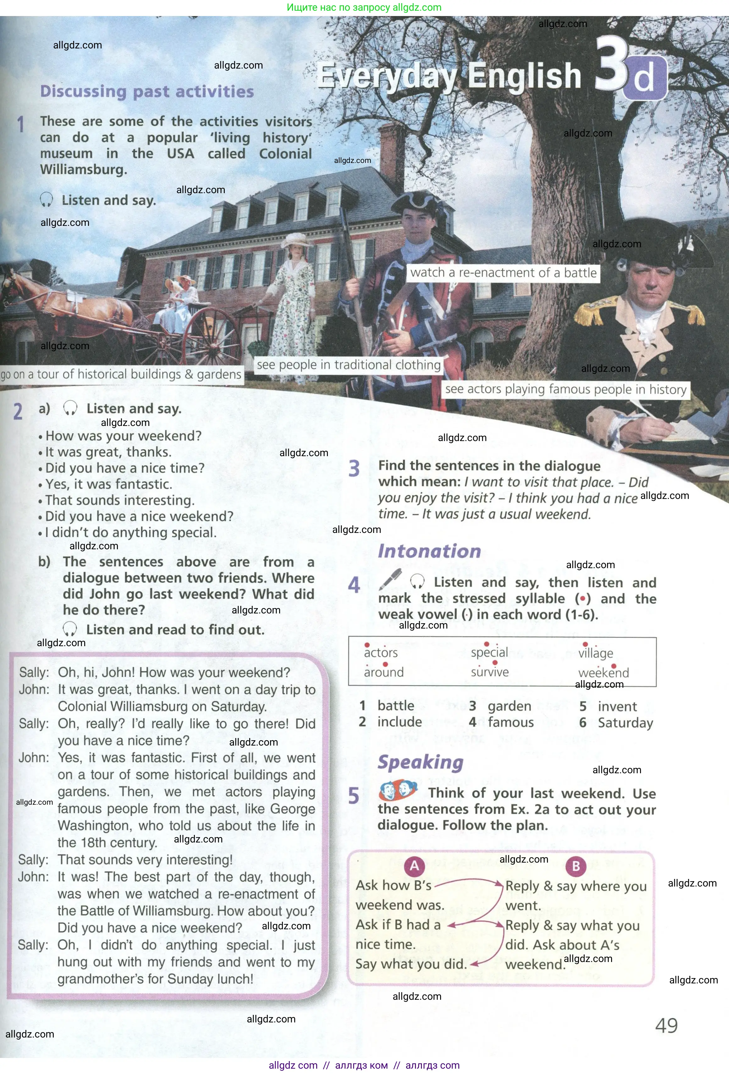 Английский язык (english), 6 класс Учебник (Student's book), авторы: Баранова Ксения Михайловна (Baranova Ksenia), Дули Дженни (Dooley Jenny), Копылова Виктория Викторовна (Kopylova Victoria), Мильруд Радислав Петрович (Millrood Radislav), Эванс Вирджиния (Evans Virginia), издательство Просвещение, Москва, 2023, белого цвета, страница 49