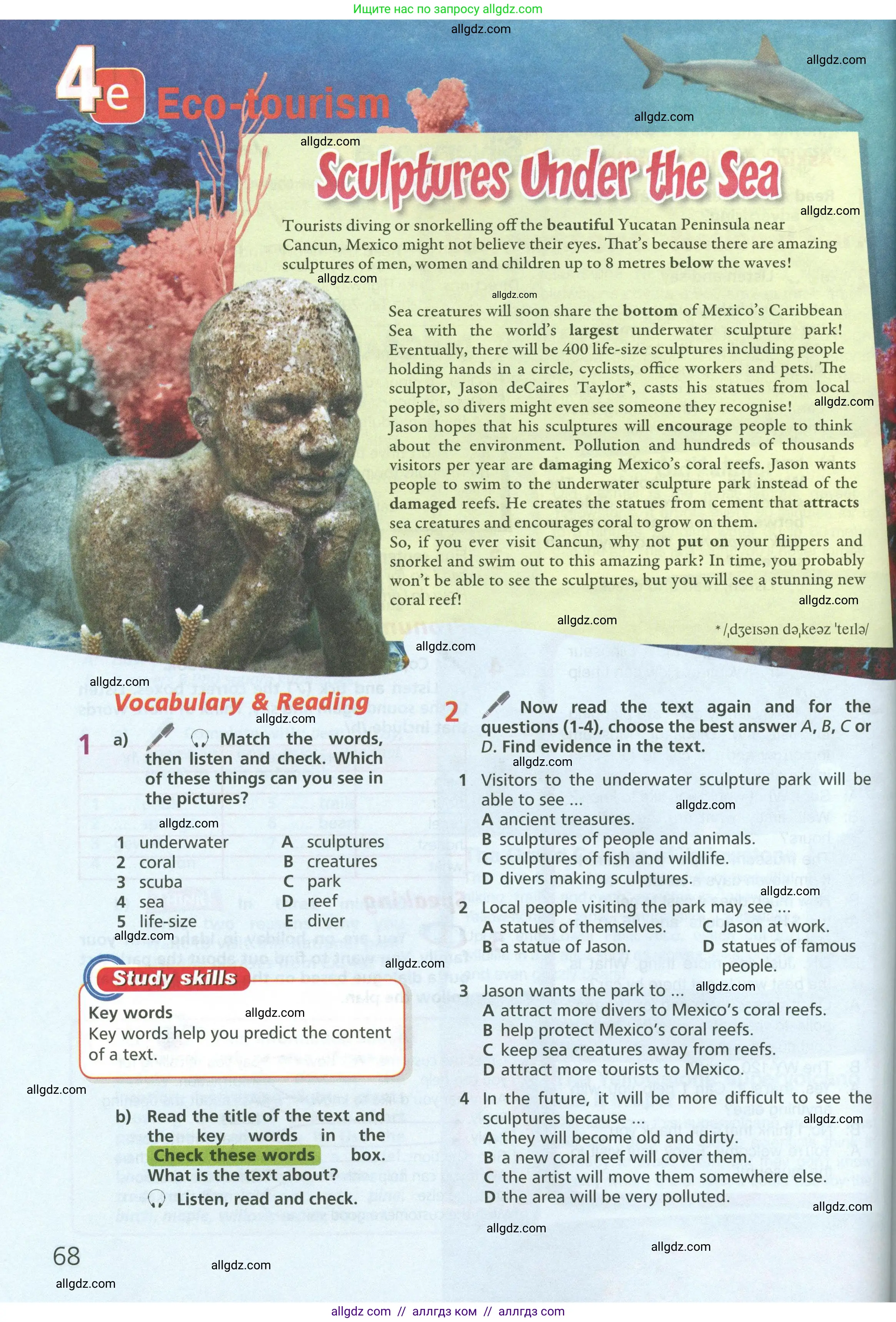 Английский язык (english), 6 класс Учебник (Student's book), авторы: Баранова Ксения Михайловна (Baranova Ksenia), Дули Дженни (Dooley Jenny), Копылова Виктория Викторовна (Kopylova Victoria), Мильруд Радислав Петрович (Millrood Radislav), Эванс Вирджиния (Evans Virginia), издательство Просвещение, Москва, 2023, белого цвета, страница 68