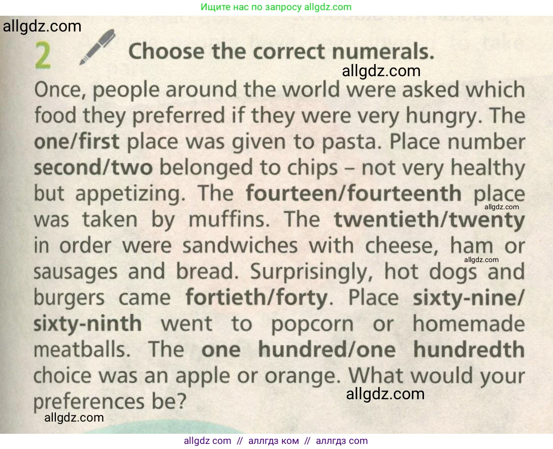 Английский язык (english), 6 класс Учебник (Student's book), авторы: Баранова Ксения Михайловна (Baranova Ksenia), Дули Дженни (Dooley Jenny), Копылова Виктория Викторовна (Kopylova Victoria), Мильруд Радислав Петрович (Millrood Radislav), Эванс Вирджиния (Evans Virginia), издательство Просвещение, Москва, 2023, белого цвета, страница 39, номер 2, Условие