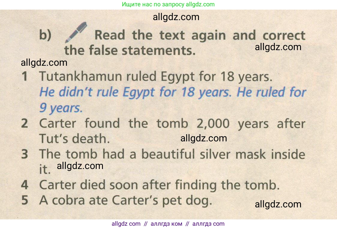 Английский язык (english), 6 класс Учебник (Student's book), авторы: Баранова Ксения Михайловна (Baranova Ksenia), Дули Дженни (Dooley Jenny), Копылова Виктория Викторовна (Kopylova Victoria), Мильруд Радислав Петрович (Millrood Radislav), Эванс Вирджиния (Evans Virginia), издательство Просвещение, Москва, 2023, белого цвета, страница 46, номер 4, Условие (продолжение 3)