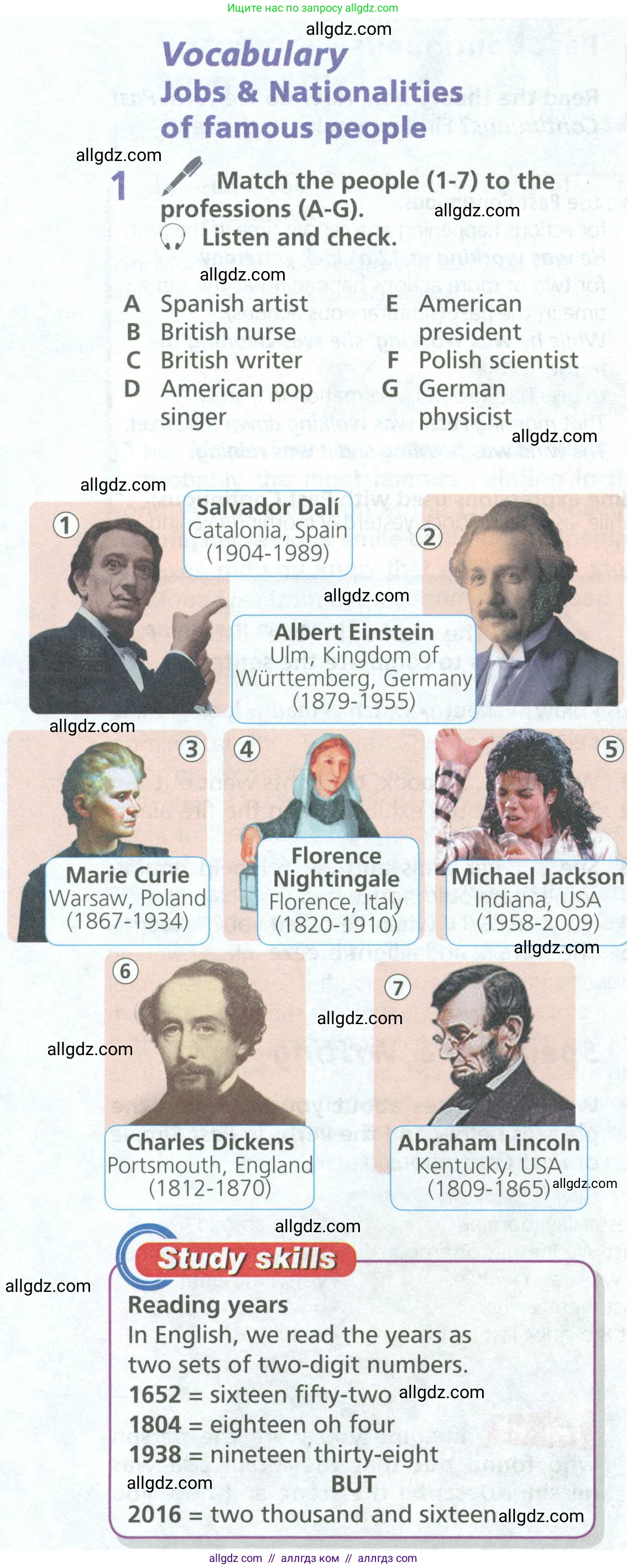 Английский язык (english), 6 класс Учебник (Student's book), авторы: Баранова Ксения Михайловна (Baranova Ksenia), Дули Дженни (Dooley Jenny), Копылова Виктория Викторовна (Kopylova Victoria), Мильруд Радислав Петрович (Millrood Radislav), Эванс Вирджиния (Evans Virginia), издательство Просвещение, Москва, 2023, белого цвета, страница 54, номер 1, Условие