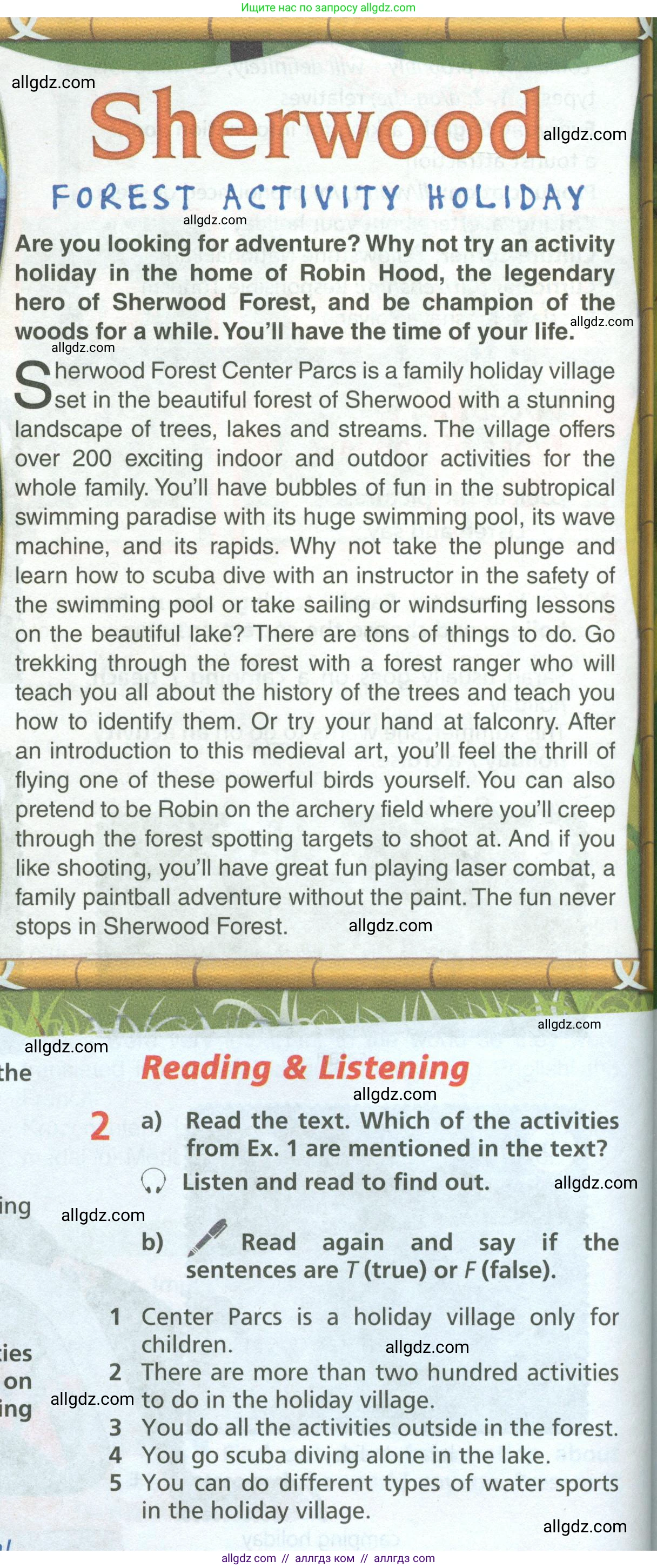 Английский язык (english), 6 класс Учебник (Student's book), авторы: Баранова Ксения Михайловна (Baranova Ksenia), Дули Дженни (Dooley Jenny), Копылова Виктория Викторовна (Kopylova Victoria), Мильруд Радислав Петрович (Millrood Radislav), Эванс Вирджиния (Evans Virginia), издательство Просвещение, Москва, 2023, белого цвета, страница 62, номер 2, Условие