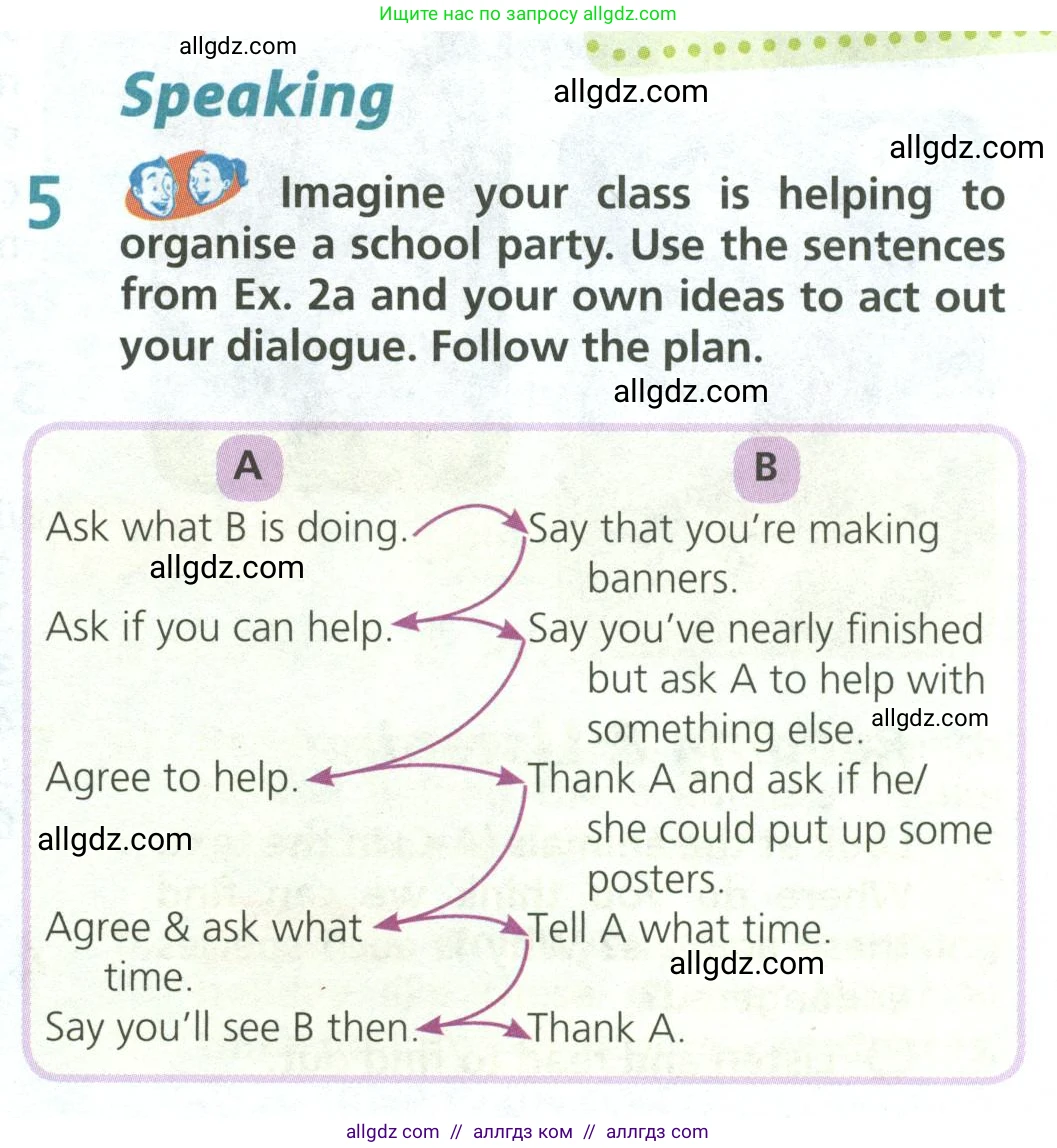 Английский язык (english), 6 класс Учебник (Student's book), авторы: Баранова Ксения Михайловна (Baranova Ksenia), Дули Дженни (Dooley Jenny), Копылова Виктория Викторовна (Kopylova Victoria), Мильруд Радислав Петрович (Millrood Radislav), Эванс Вирджиния (Evans Virginia), издательство Просвещение, Москва, 2023, белого цвета, страница 85, номер 5, Условие
