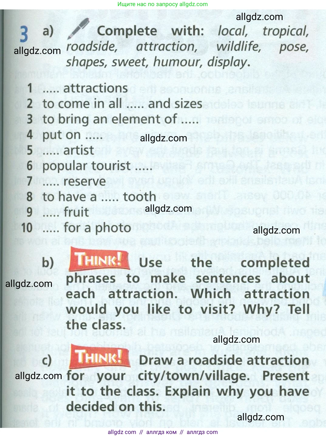 Английский язык (english), 6 класс Учебник (Student's book), авторы: Баранова Ксения Михайловна (Baranova Ksenia), Дули Дженни (Dooley Jenny), Копылова Виктория Викторовна (Kopylova Victoria), Мильруд Радислав Петрович (Millrood Radislav), Эванс Вирджиния (Evans Virginia), издательство Просвещение, Москва, 2023, белого цвета, страница 101, номер 3, Условие