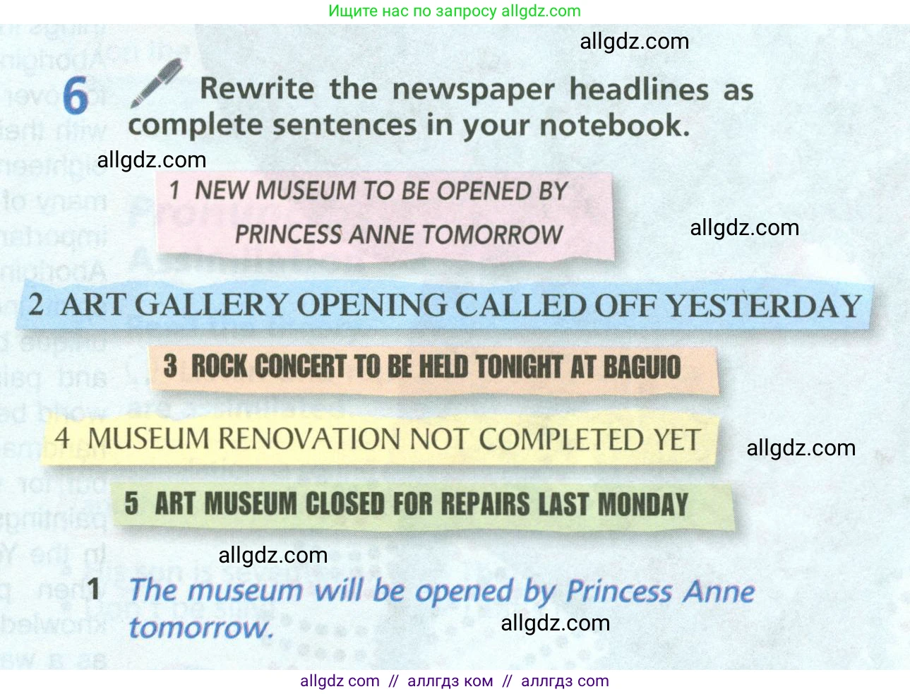 Английский язык (english), 6 класс Учебник (Student's book), авторы: Баранова Ксения Михайловна (Baranova Ksenia), Дули Дженни (Dooley Jenny), Копылова Виктория Викторовна (Kopylova Victoria), Мильруд Радислав Петрович (Millrood Radislav), Эванс Вирджиния (Evans Virginia), издательство Просвещение, Москва, 2023, белого цвета, страница 101, номер 6, Условие