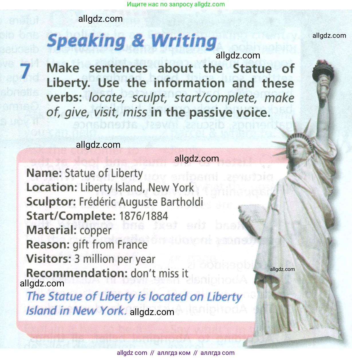 Английский язык (english), 6 класс Учебник (Student's book), авторы: Баранова Ксения Михайловна (Baranova Ksenia), Дули Дженни (Dooley Jenny), Копылова Виктория Викторовна (Kopylova Victoria), Мильруд Радислав Петрович (Millrood Radislav), Эванс Вирджиния (Evans Virginia), издательство Просвещение, Москва, 2023, белого цвета, страница 101, номер 7, Условие
