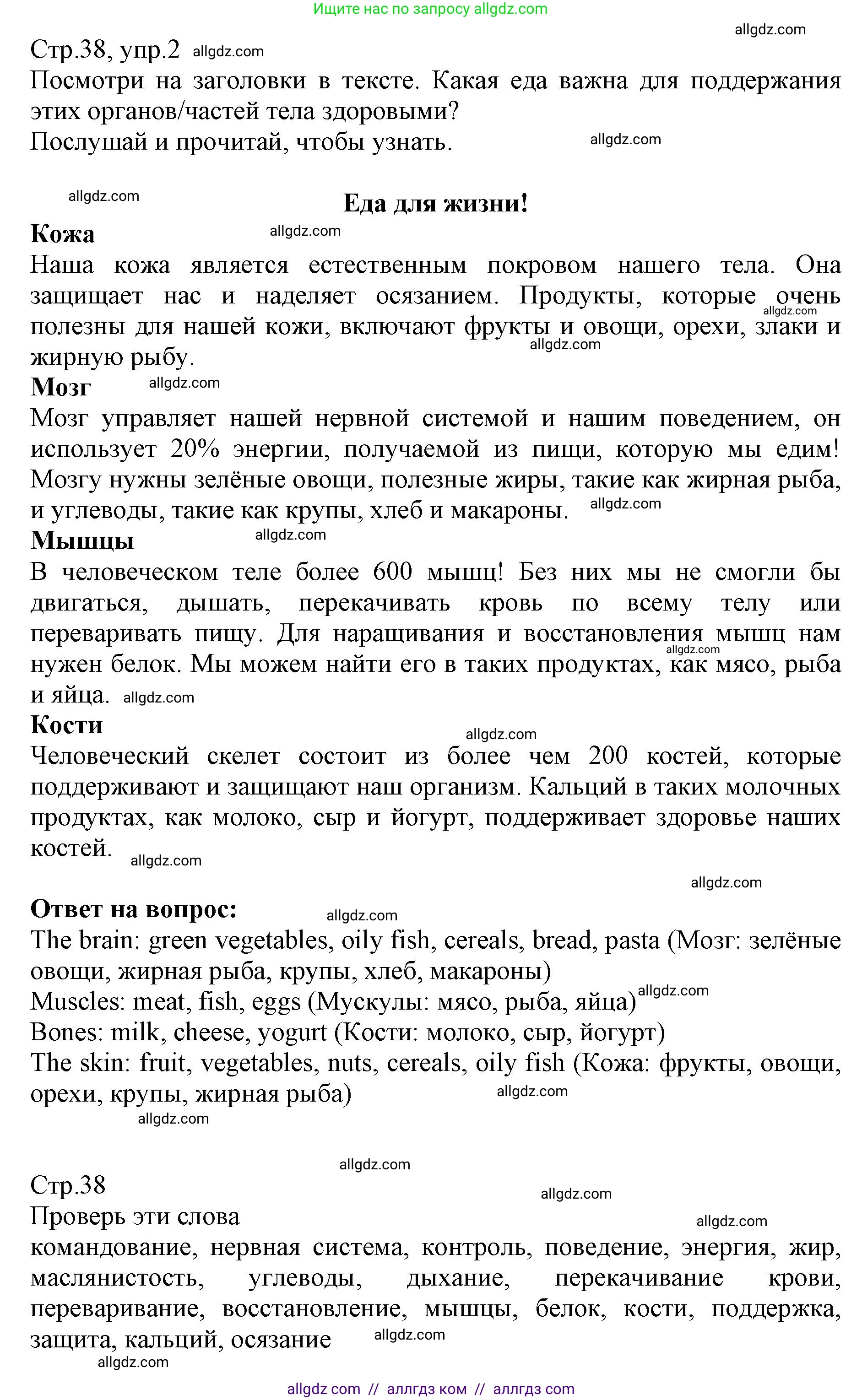 Английский язык (english), 6 класс Учебник (Student's book), авторы: Баранова Ксения Михайловна (Baranova Ksenia), Дули Дженни (Dooley Jenny), Копылова Виктория Викторовна (Kopylova Victoria), Мильруд Радислав Петрович (Millrood Radislav), Эванс Вирджиния (Evans Virginia), издательство Просвещение, Москва, 2023, белого цвета, страница 38, номер 2, Решение