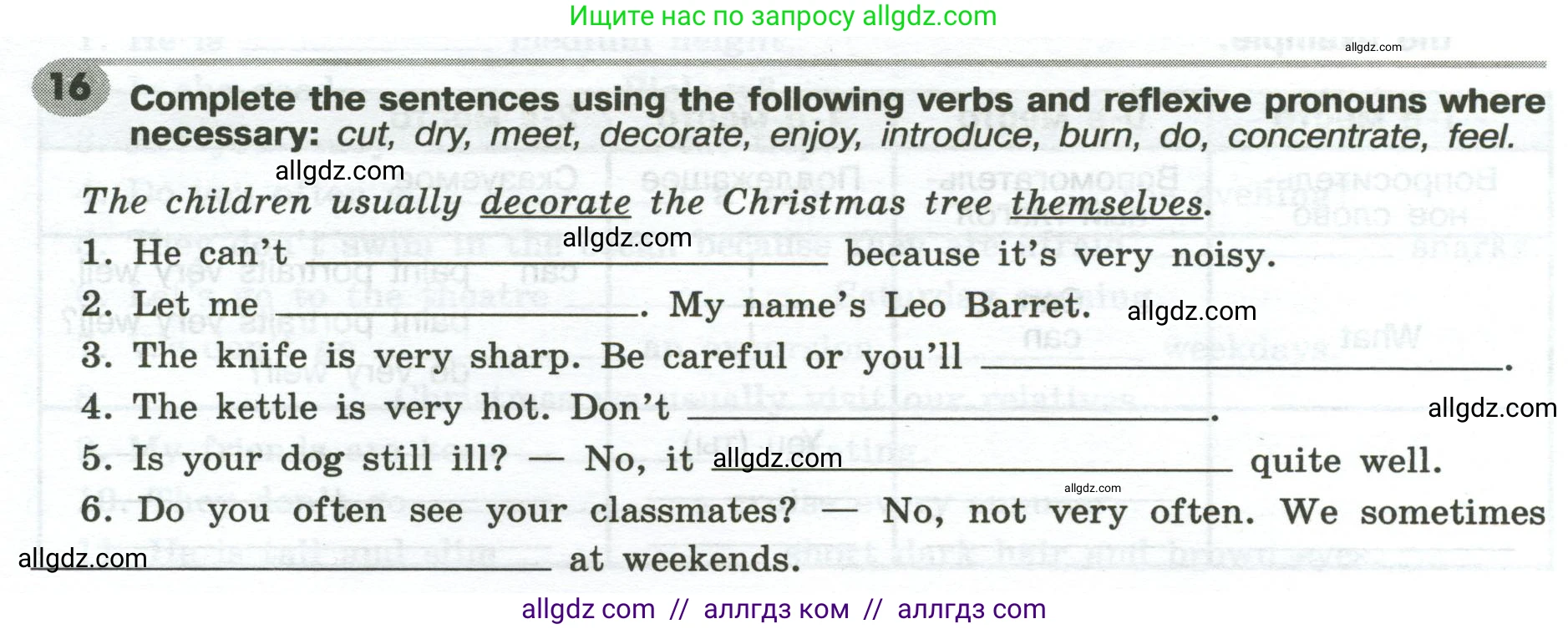 Английский язык (english), 6 класс Грамматический тренажёр, автор: Тимофеева Светлана Леонидовна, издательство Просвещение, Москва, 2023, зелёного цвета, страница 55, номер 16, Условие 2023-2027