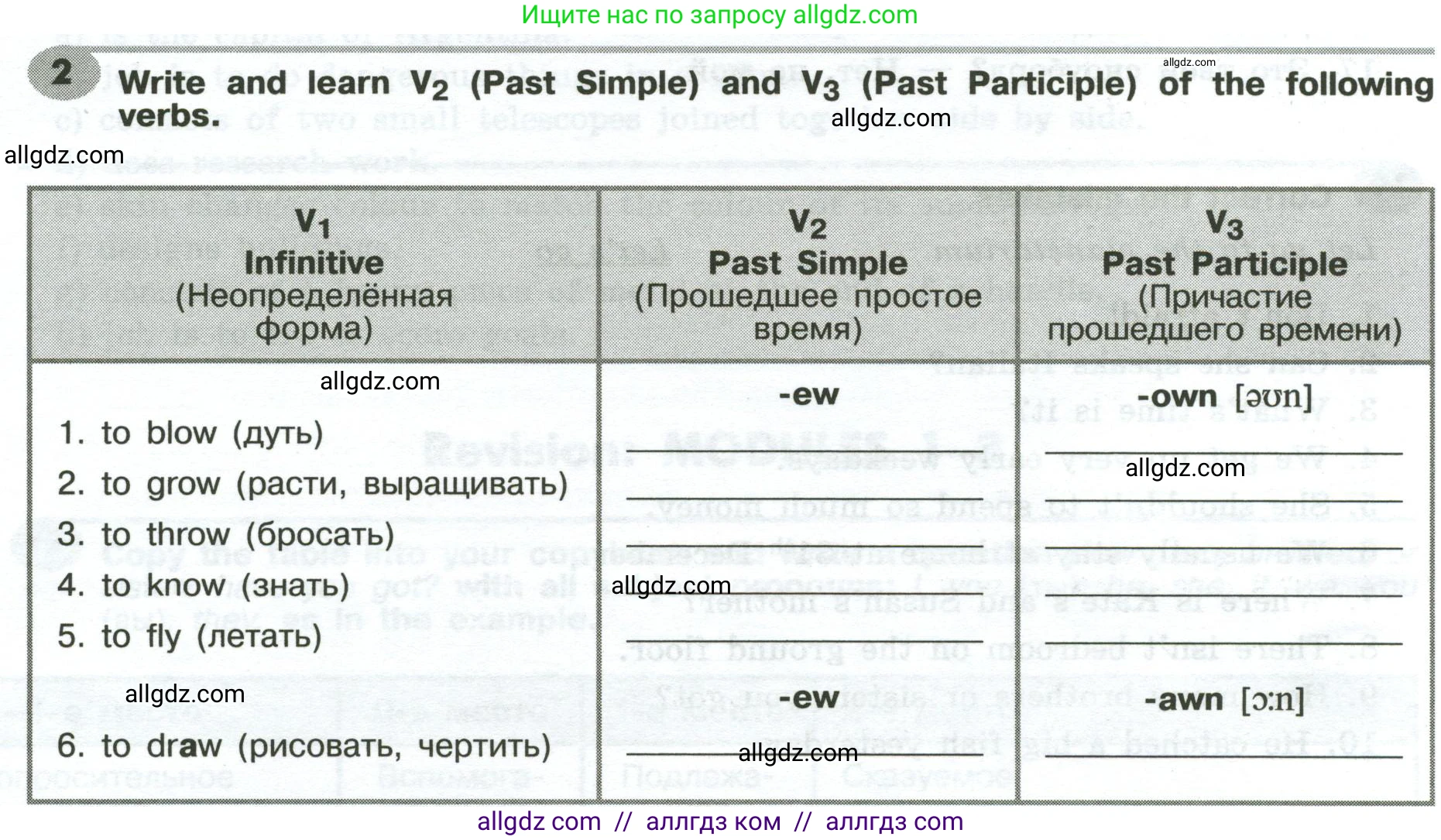 Английский язык (english), 6 класс Грамматический тренажёр, автор: Тимофеева Светлана Леонидовна, издательство Просвещение, Москва, 2023, зелёного цвета, страница 44, номер 2, Условие 2023-2027