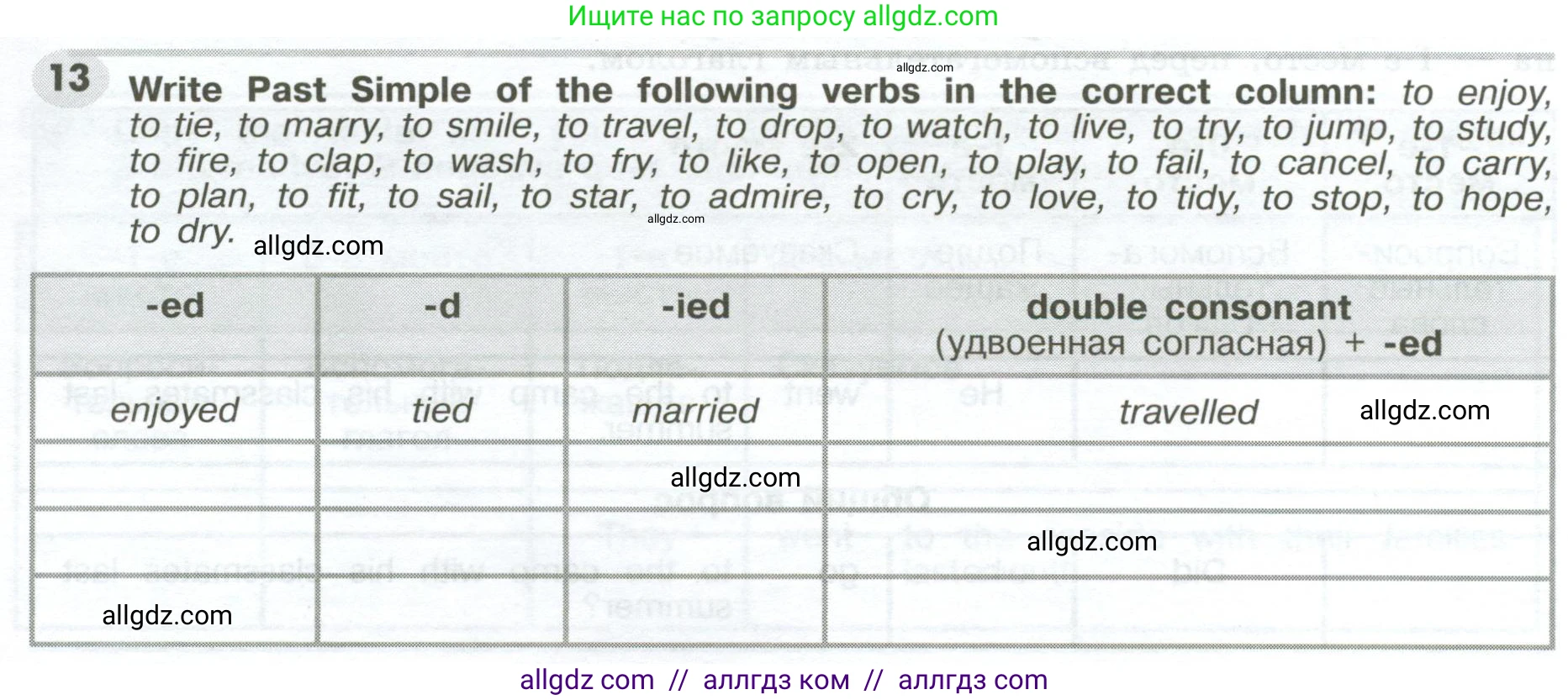 Английский язык (english), 6 класс Грамматический тренажёр, автор: Тимофеева Светлана Леонидовна, издательство Просвещение, Москва, 2023, зелёного цвета, страница 83, номер 13, Условие 2023-2027