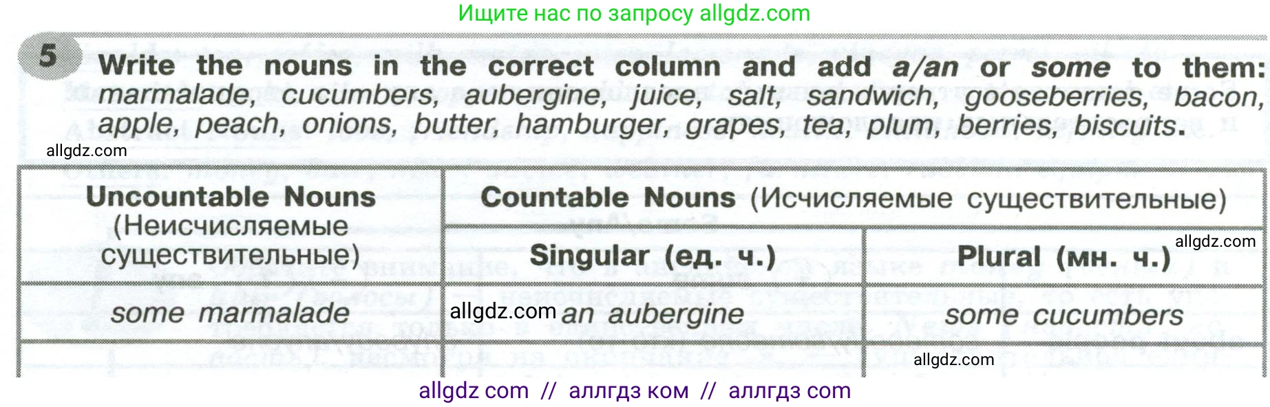 Английский язык (english), 6 класс Грамматический тренажёр, автор: Тимофеева Светлана Леонидовна, издательство Просвещение, Москва, 2023, зелёного цвета, страница 104, номер 5, Условие 2023-2027