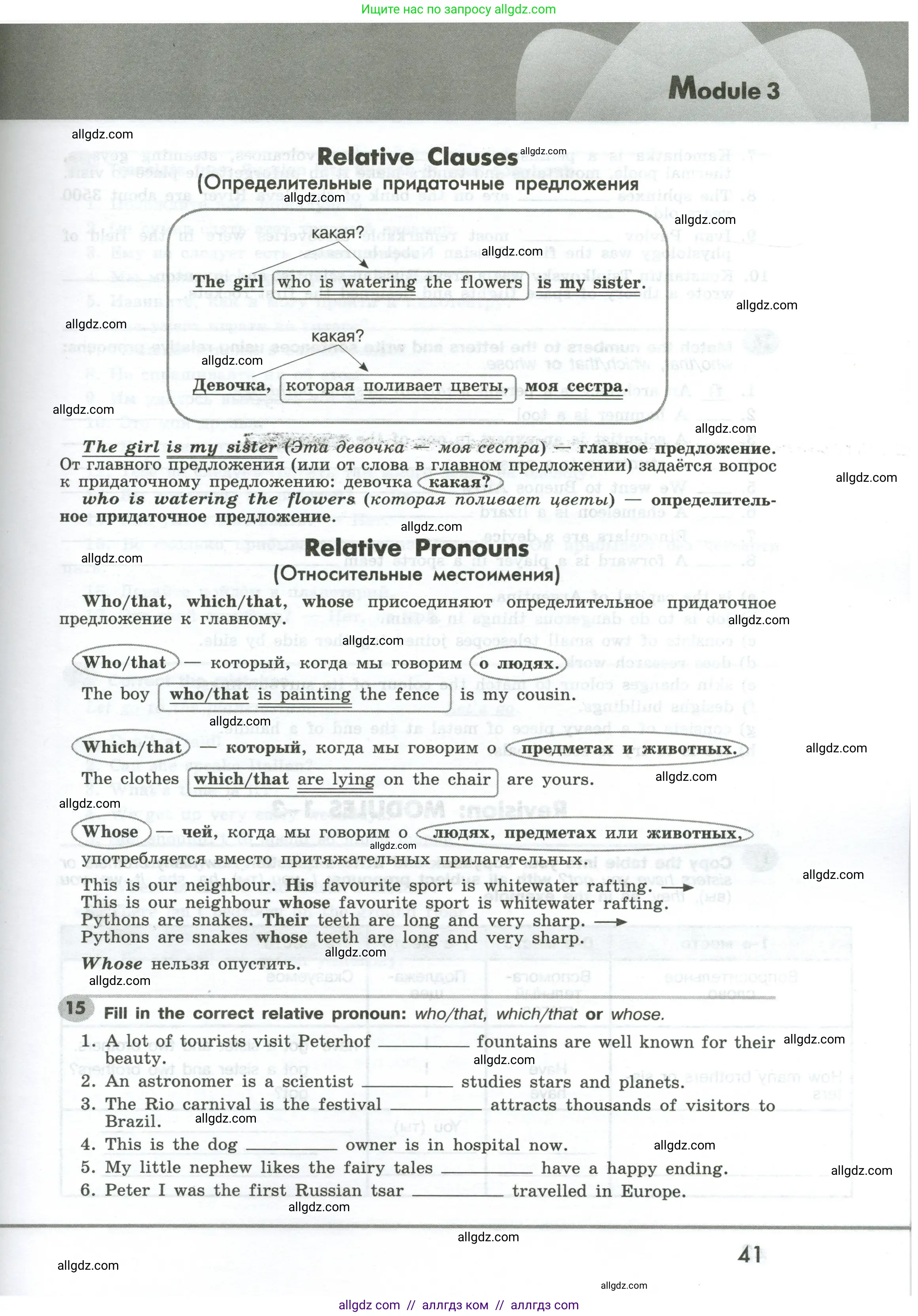 Английский язык (english), 6 класс Грамматический тренажёр, автор: Тимофеева Светлана Леонидовна, издательство Просвещение, Москва, 2023, зелёного цвета, страница 41