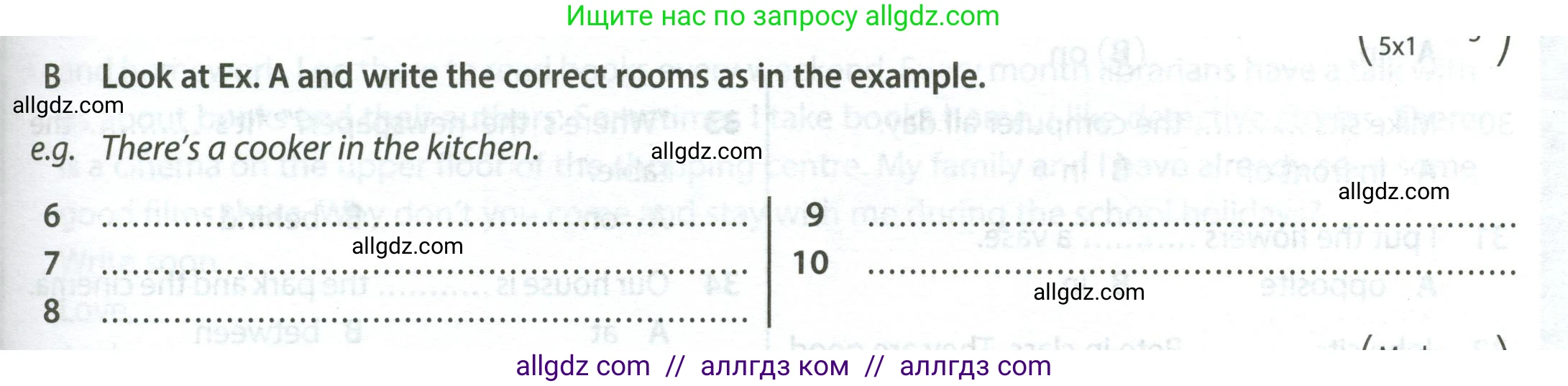Английский язык (english), 6 класс контрольные задания (test booklet), авторы: Ваулина Юлия Евгеньевна (Vaulina Julia), Дули Дженни (Dooley Jenny), Подоляко Ольга Евгеньевна (Podolyako Olga), Эванс Вирджиния (Evans Virginia), издательство Просвещение, Москва, 2023, зелёного цвета, страница 13, номер B (6-10), Условие 2023-2027