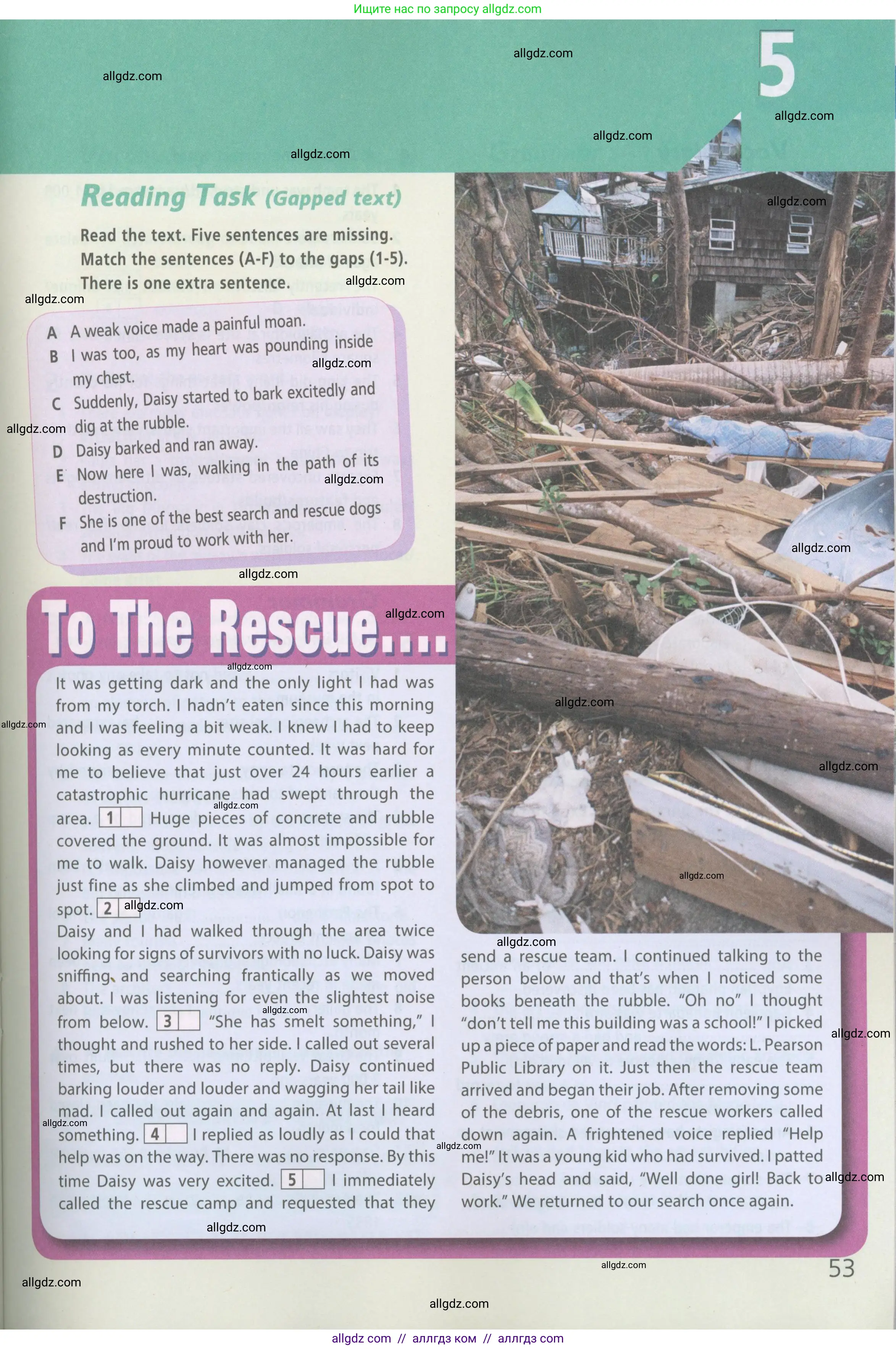 Английский язык (english), 6 класс Рабочая тетрадь (workbook), авторы: Баранова Ксения Михайловна (Baranova Ksenia), Мильруд Радислав Петрович (Millrood Radislav), Копылова Виктория Викторовна (Kopylova Victoria), Дули Дженни (Dooley Jenny), Эванс Вирджиния (Evans Virginia), издательство Просвещение, Москва, 2023, белого цвета, страница 53