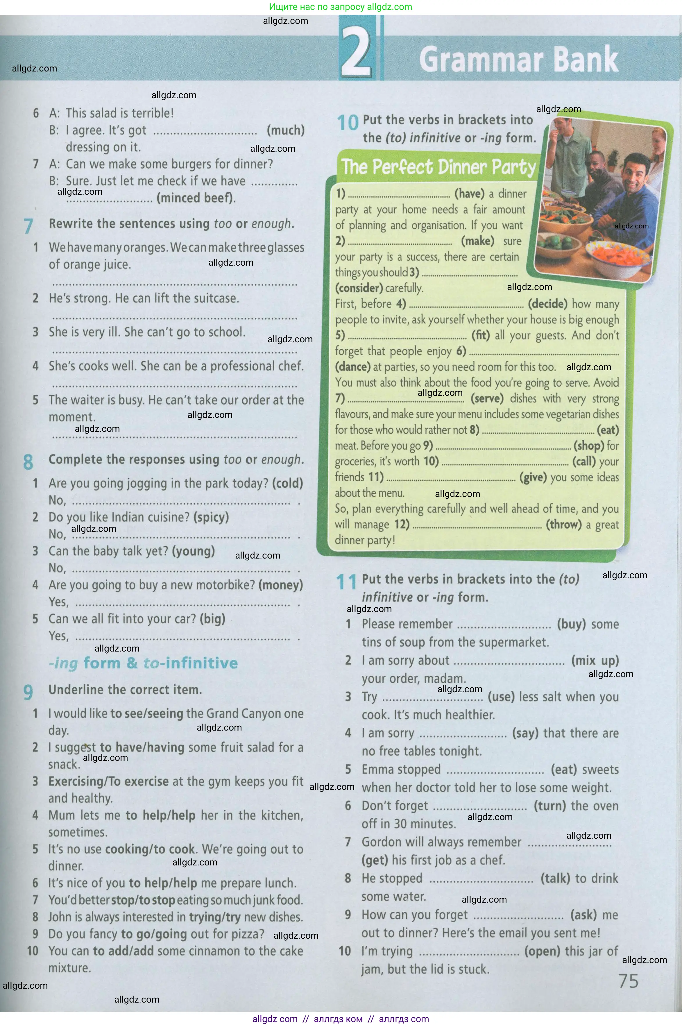 Английский язык (english), 6 класс Рабочая тетрадь (workbook), авторы: Баранова Ксения Михайловна (Baranova Ksenia), Мильруд Радислав Петрович (Millrood Radislav), Копылова Виктория Викторовна (Kopylova Victoria), Дули Дженни (Dooley Jenny), Эванс Вирджиния (Evans Virginia), издательство Просвещение, Москва, 2023, белого цвета, страница 75