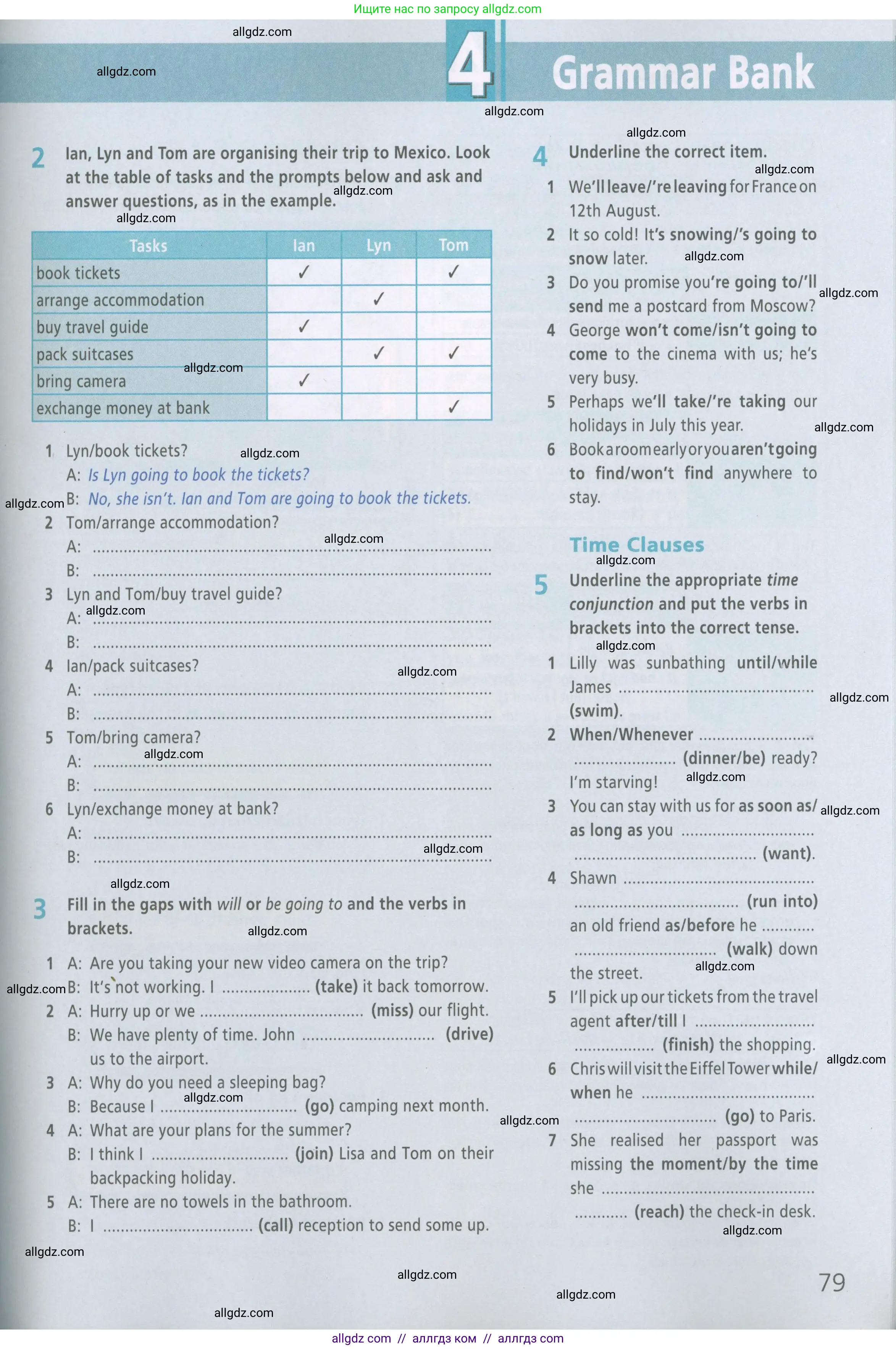 Английский язык (english), 6 класс Рабочая тетрадь (workbook), авторы: Баранова Ксения Михайловна (Baranova Ksenia), Мильруд Радислав Петрович (Millrood Radislav), Копылова Виктория Викторовна (Kopylova Victoria), Дули Дженни (Dooley Jenny), Эванс Вирджиния (Evans Virginia), издательство Просвещение, Москва, 2023, белого цвета, страница 79