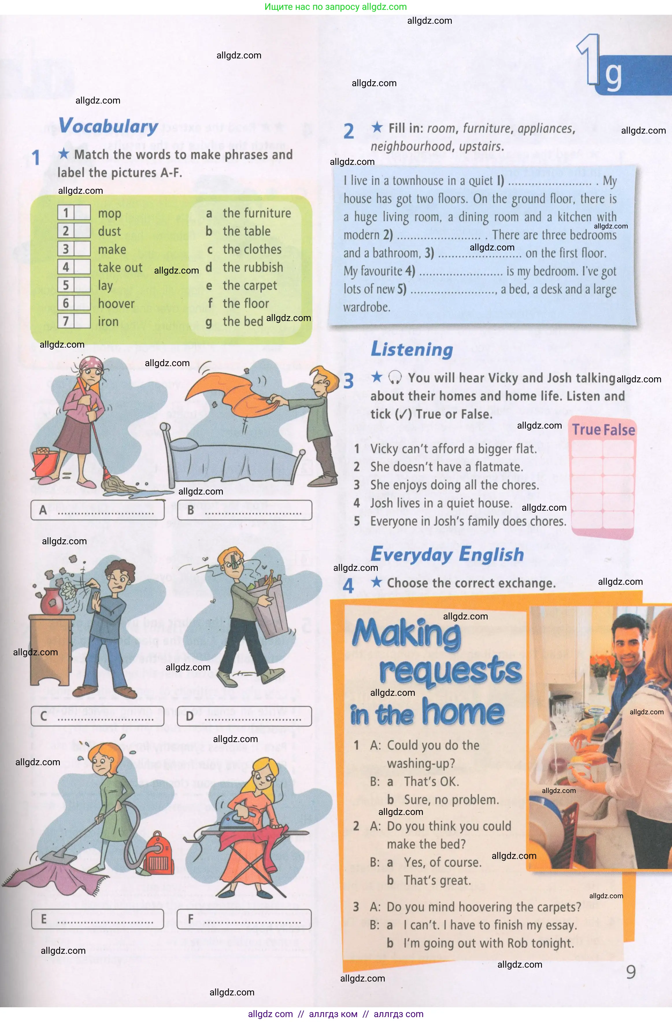 Английский язык (english), 6 класс Рабочая тетрадь (workbook), авторы: Баранова Ксения Михайловна (Baranova Ksenia), Мильруд Радислав Петрович (Millrood Radislav), Копылова Виктория Викторовна (Kopylova Victoria), Дули Дженни (Dooley Jenny), Эванс Вирджиния (Evans Virginia), издательство Просвещение, Москва, 2023, белого цвета, страница 9