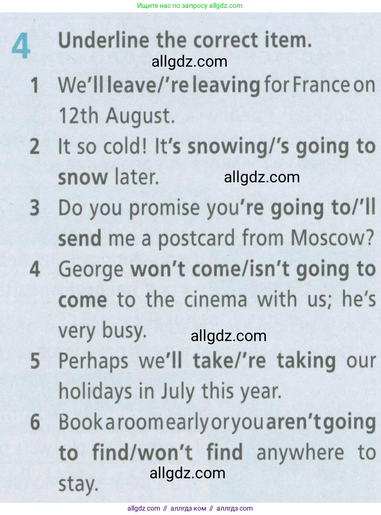 Английский язык (english), 6 класс Рабочая тетрадь (workbook), авторы: Баранова Ксения Михайловна (Baranova Ksenia), Мильруд Радислав Петрович (Millrood Radislav), Копылова Виктория Викторовна (Kopylova Victoria), Дули Дженни (Dooley Jenny), Эванс Вирджиния (Evans Virginia), издательство Просвещение, Москва, 2023, белого цвета, страница 79, номер 4, Условие