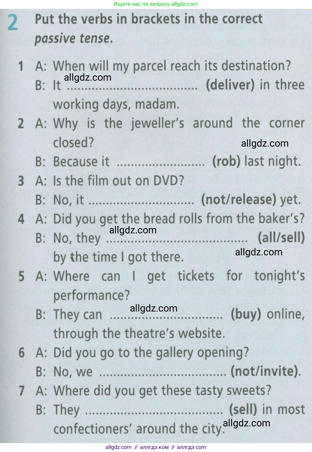 Английский язык (english), 6 класс Рабочая тетрадь (workbook), авторы: Баранова Ксения Михайловна (Baranova Ksenia), Мильруд Радислав Петрович (Millrood Radislav), Копылова Виктория Викторовна (Kopylova Victoria), Дули Дженни (Dooley Jenny), Эванс Вирджиния (Evans Virginia), издательство Просвещение, Москва, 2023, белого цвета, страница 89, номер 2, Условие