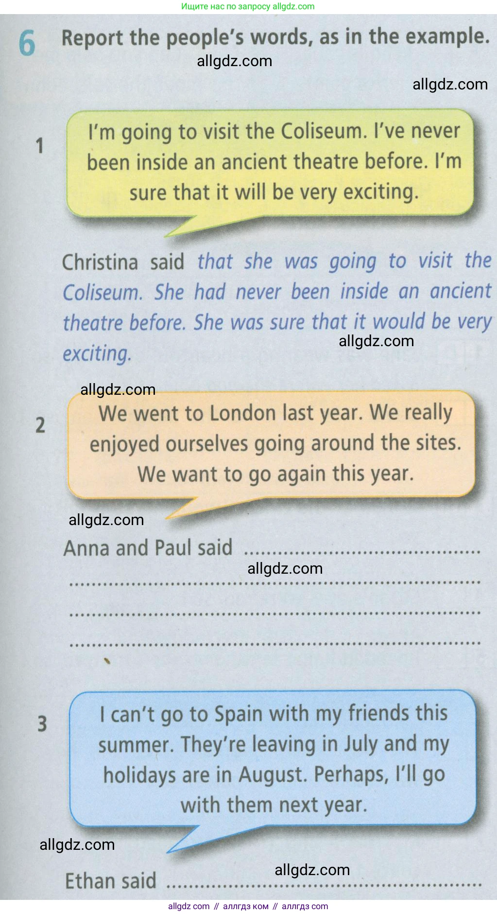 Английский язык (english), 6 класс Рабочая тетрадь (workbook), авторы: Баранова Ксения Михайловна (Baranova Ksenia), Мильруд Радислав Петрович (Millrood Radislav), Копылова Виктория Викторовна (Kopylova Victoria), Дули Дженни (Dooley Jenny), Эванс Вирджиния (Evans Virginia), издательство Просвещение, Москва, 2023, белого цвета, страница 91, номер 6, Условие