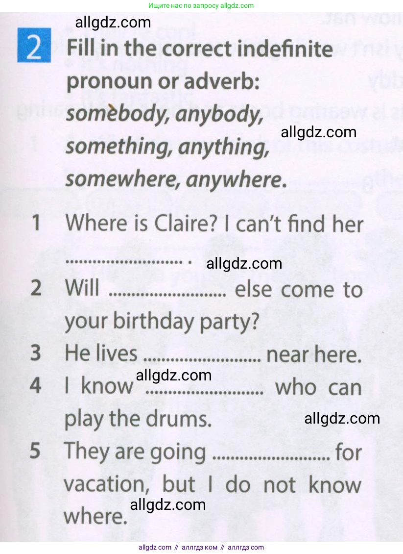 Английский язык (english), 6 класс Рабочая тетрадь (workbook), авторы: Ваулина Юлия Евгеньевна (Vaulina Julia), Дули Дженни (Dooley Jenny), Подоляко Ольга Евгеньевна (Podolyako Olga), Эванс Вирджиния (Evans Virginia), издательство Просвещение, Москва, 2023, зелёного цвета, страница 29, номер 2, Условие 2023-2027