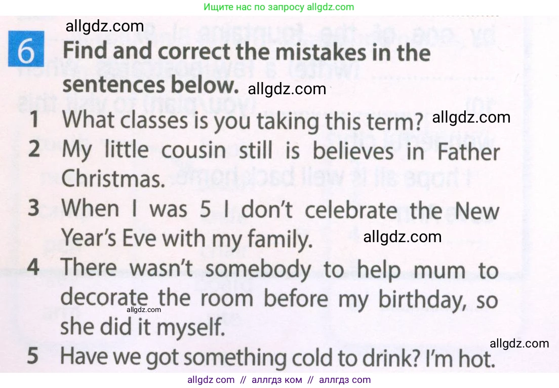 Английский язык (english), 6 класс Рабочая тетрадь (workbook), авторы: Ваулина Юлия Евгеньевна (Vaulina Julia), Дули Дженни (Dooley Jenny), Подоляко Ольга Евгеньевна (Podolyako Olga), Эванс Вирджиния (Evans Virginia), издательство Просвещение, Москва, 2023, зелёного цвета, страница 33, номер 6, Условие 2023-2027