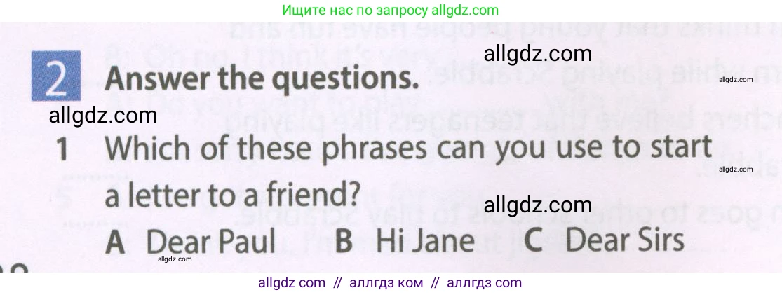 Английский язык (english), 6 класс Рабочая тетрадь (workbook), авторы: Ваулина Юлия Евгеньевна (Vaulina Julia), Дули Дженни (Dooley Jenny), Подоляко Ольга Евгеньевна (Podolyako Olga), Эванс Вирджиния (Evans Virginia), издательство Просвещение, Москва, 2023, зелёного цвета, страница 38, номер 2, Условие 2023-2027