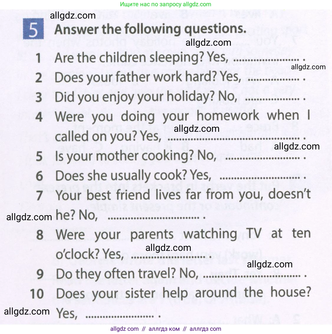 Английский язык (english), 6 класс Рабочая тетрадь (workbook), авторы: Ваулина Юлия Евгеньевна (Vaulina Julia), Дули Дженни (Dooley Jenny), Подоляко Ольга Евгеньевна (Podolyako Olga), Эванс Вирджиния (Evans Virginia), издательство Просвещение, Москва, 2023, зелёного цвета, страница 40, номер 5, Условие 2023-2027