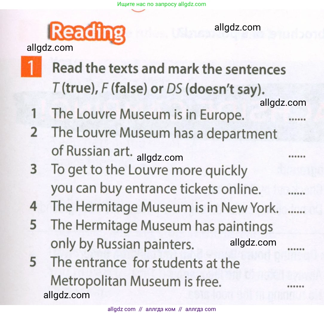 Английский язык (english), 6 класс Рабочая тетрадь (workbook), авторы: Ваулина Юлия Евгеньевна (Vaulina Julia), Дули Дженни (Dooley Jenny), Подоляко Ольга Евгеньевна (Podolyako Olga), Эванс Вирджиния (Evans Virginia), издательство Просвещение, Москва, 2023, зелёного цвета, страница 49, номер 1, Условие 2023-2027