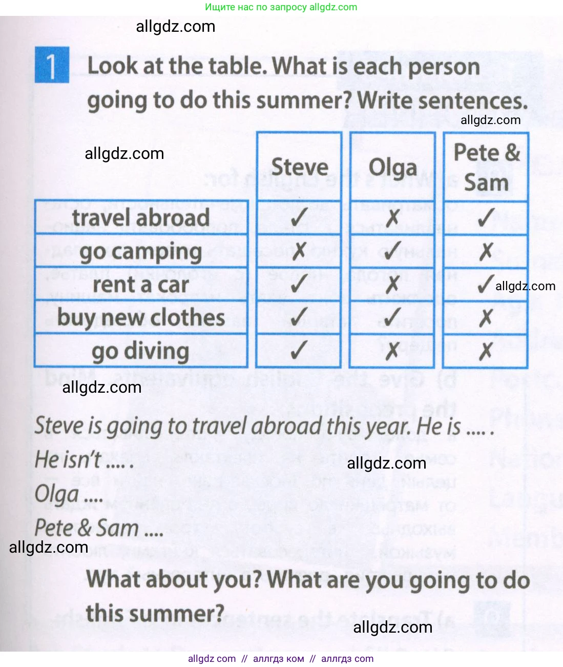 Английский язык (english), 6 класс Рабочая тетрадь (workbook), авторы: Ваулина Юлия Евгеньевна (Vaulina Julia), Дули Дженни (Dooley Jenny), Подоляко Ольга Евгеньевна (Podolyako Olga), Эванс Вирджиния (Evans Virginia), издательство Просвещение, Москва, 2023, зелёного цвета, страница 63, номер 1, Условие 2023-2027