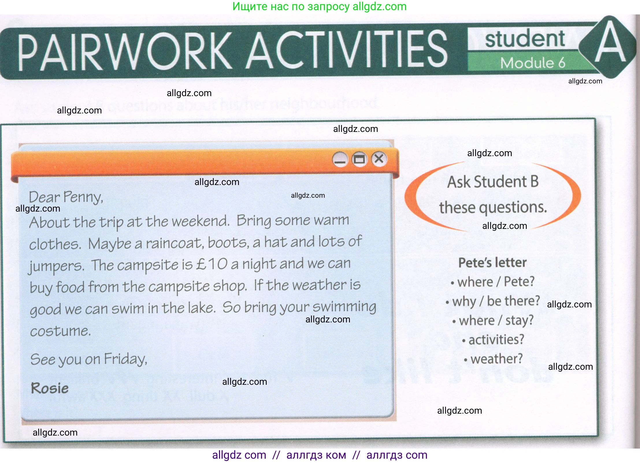 Английский язык (english), 6 класс Рабочая тетрадь (workbook), авторы: Ваулина Юлия Евгеньевна (Vaulina Julia), Дули Дженни (Dooley Jenny), Подоляко Ольга Евгеньевна (Podolyako Olga), Эванс Вирджиния (Evans Virginia), издательство Просвещение, Москва, 2023, зелёного цвета, страница 68, номер 6, Условие 2023-2027