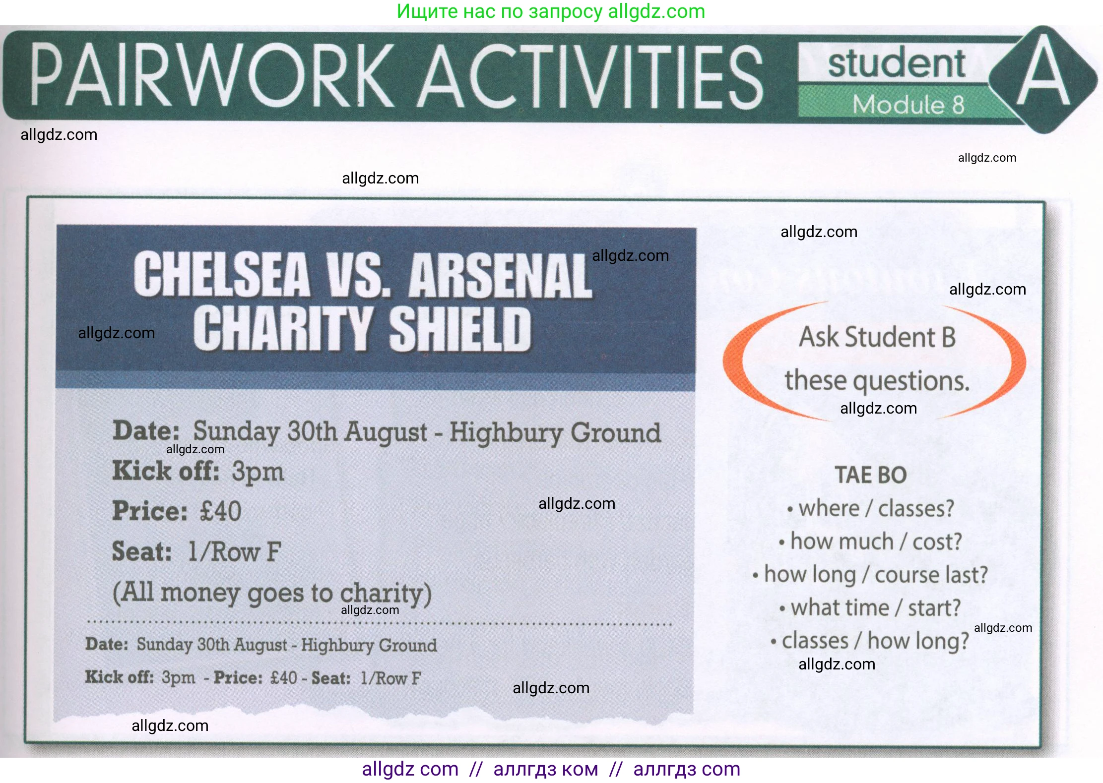 Английский язык (english), 6 класс Рабочая тетрадь (workbook), авторы: Ваулина Юлия Евгеньевна (Vaulina Julia), Дули Дженни (Dooley Jenny), Подоляко Ольга Евгеньевна (Podolyako Olga), Эванс Вирджиния (Evans Virginia), издательство Просвещение, Москва, 2023, зелёного цвета, страница 69, номер 8, Условие 2023-2027