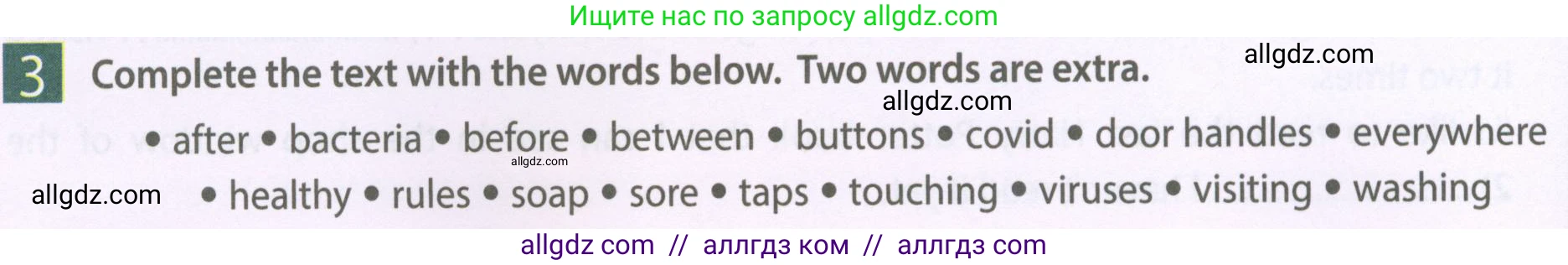 Английский язык (english), 6 класс Рабочая тетрадь (workbook), авторы: Ваулина Юлия Евгеньевна (Vaulina Julia), Дули Дженни (Dooley Jenny), Подоляко Ольга Евгеньевна (Podolyako Olga), Эванс Вирджиния (Evans Virginia), издательство Просвещение, Москва, 2023, зелёного цвета, страница 78, номер 3, Условие 2023-2027