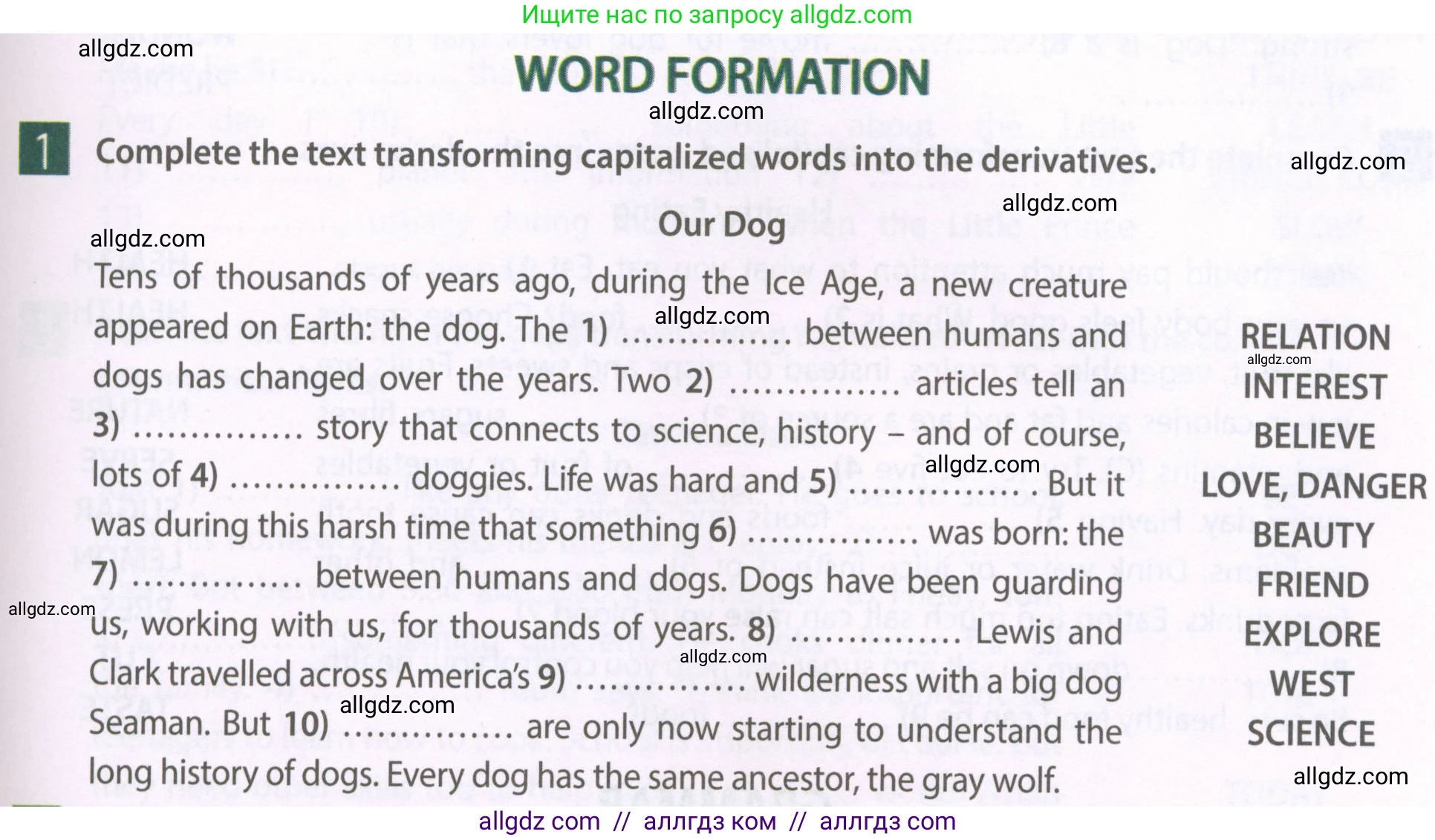 Английский язык (english), 6 класс Рабочая тетрадь (workbook), авторы: Ваулина Юлия Евгеньевна (Vaulina Julia), Дули Дженни (Dooley Jenny), Подоляко Ольга Евгеньевна (Podolyako Olga), Эванс Вирджиния (Evans Virginia), издательство Просвещение, Москва, 2023, зелёного цвета, страница 83, номер 1, Условие 2023-2027