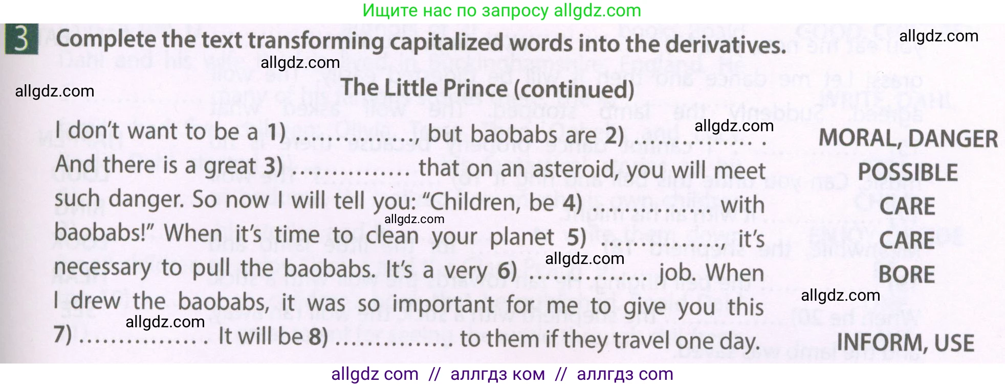 Английский язык (english), 6 класс Рабочая тетрадь (workbook), авторы: Ваулина Юлия Евгеньевна (Vaulina Julia), Дули Дженни (Dooley Jenny), Подоляко Ольга Евгеньевна (Podolyako Olga), Эванс Вирджиния (Evans Virginia), издательство Просвещение, Москва, 2023, зелёного цвета, страница 83, номер 3, Условие 2023-2027