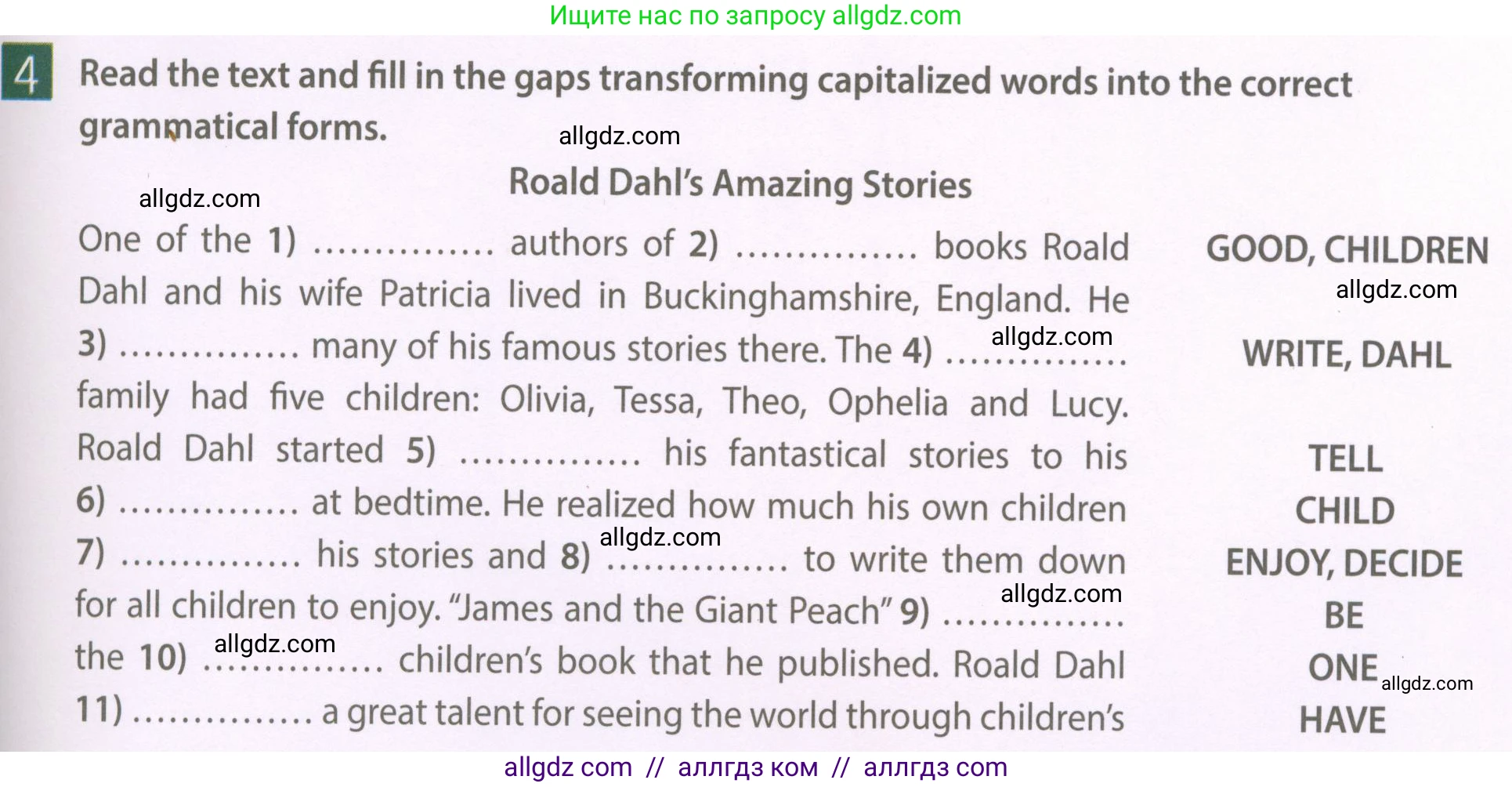 Английский язык (english), 6 класс Рабочая тетрадь (workbook), авторы: Ваулина Юлия Евгеньевна (Vaulina Julia), Дули Дженни (Dooley Jenny), Подоляко Ольга Евгеньевна (Podolyako Olga), Эванс Вирджиния (Evans Virginia), издательство Просвещение, Москва, 2023, зелёного цвета, страница 85, номер 4, Условие 2023-2027