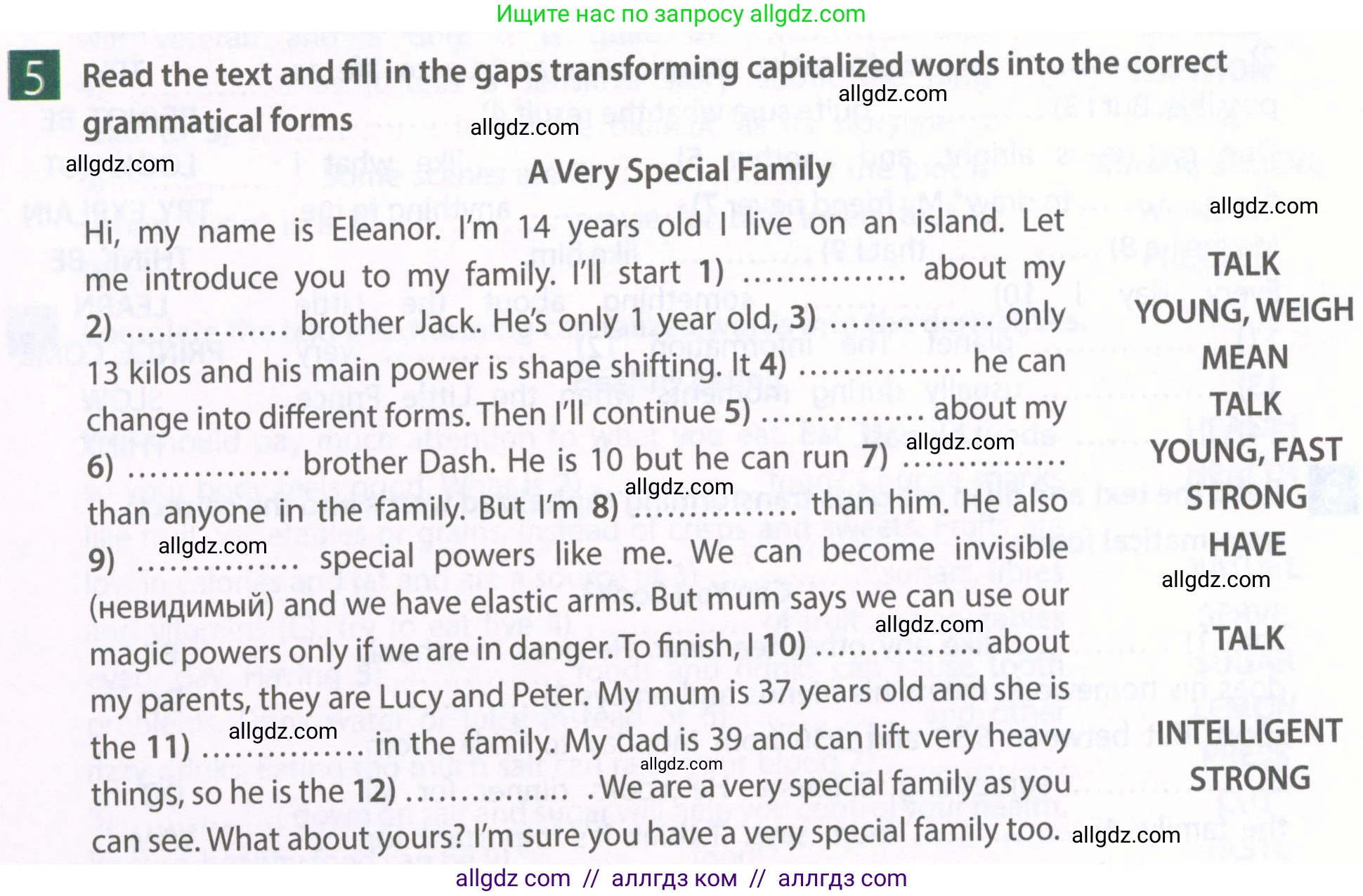 Английский язык (english), 6 класс Рабочая тетрадь (workbook), авторы: Ваулина Юлия Евгеньевна (Vaulina Julia), Дули Дженни (Dooley Jenny), Подоляко Ольга Евгеньевна (Podolyako Olga), Эванс Вирджиния (Evans Virginia), издательство Просвещение, Москва, 2023, зелёного цвета, страница 86, номер 5, Условие 2023-2027