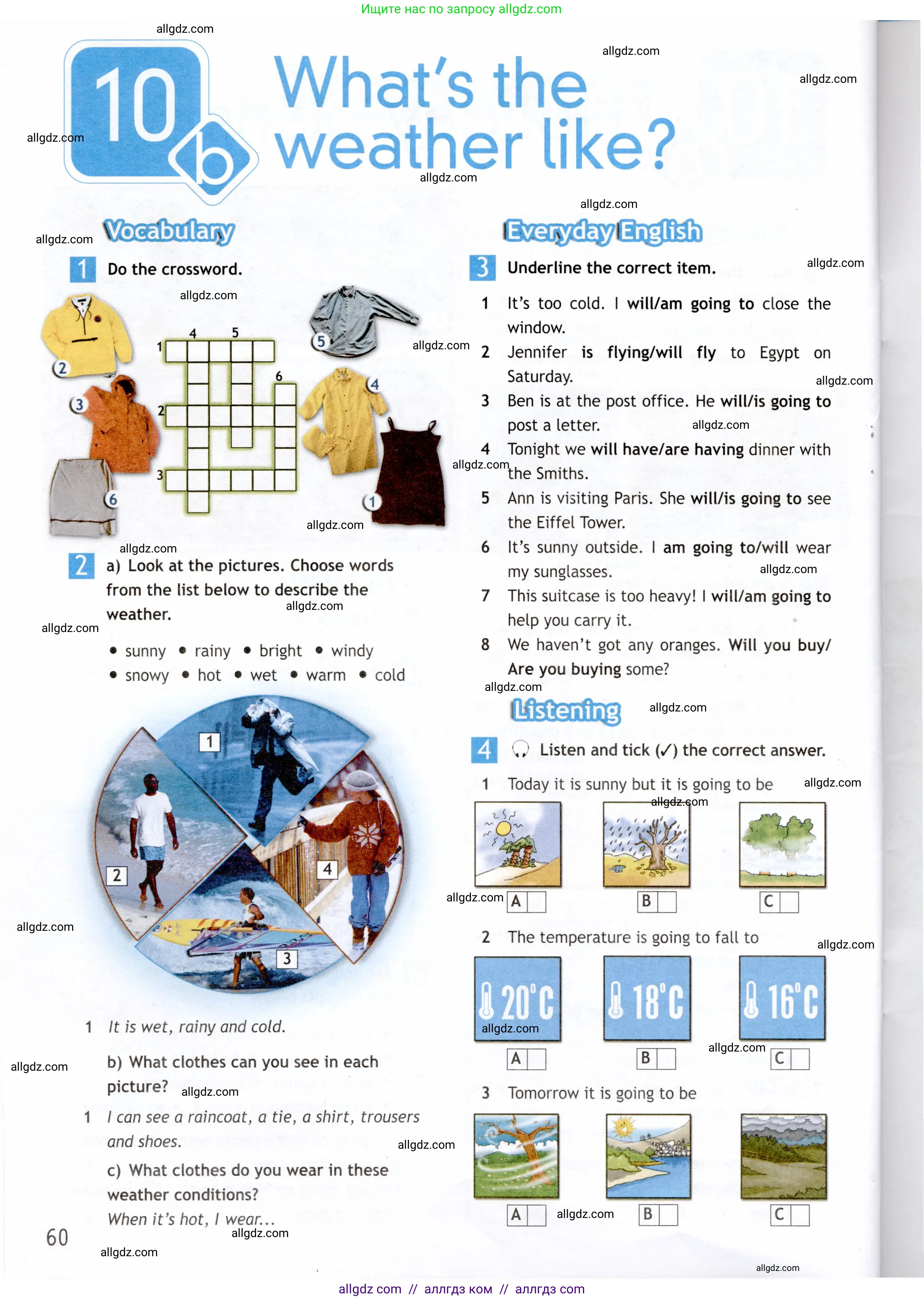 Английский язык (english), 6 класс Рабочая тетрадь (workbook), авторы: Ваулина Юлия Евгеньевна (Vaulina Julia), Дули Дженни (Dooley Jenny), Подоляко Ольга Евгеньевна (Podolyako Olga), Эванс Вирджиния (Evans Virginia), издательство Просвещение, Москва, 2023, зелёного цвета, страница 60