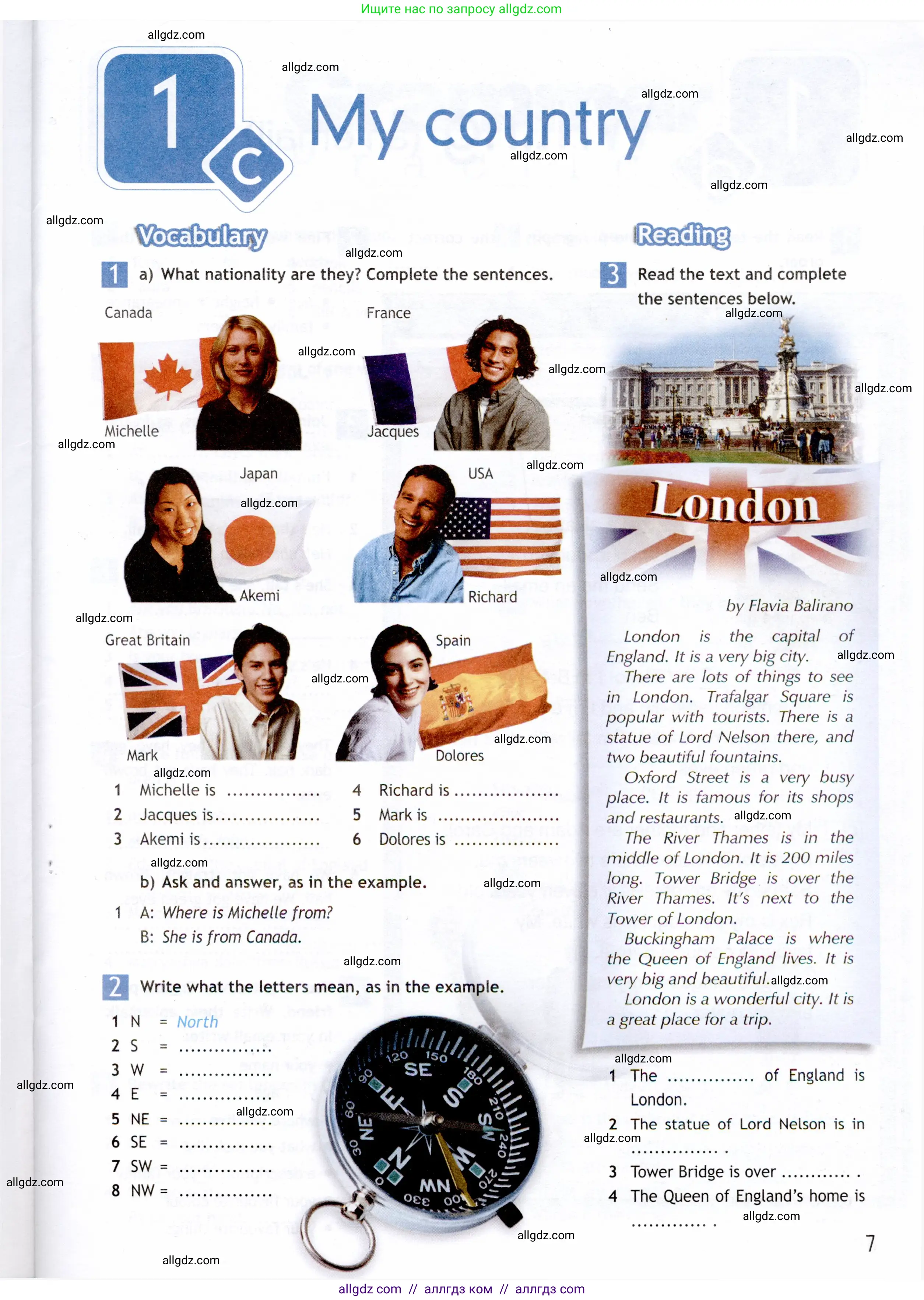 Английский язык (english), 6 класс Рабочая тетрадь (workbook), авторы: Ваулина Юлия Евгеньевна (Vaulina Julia), Дули Дженни (Dooley Jenny), Подоляко Ольга Евгеньевна (Podolyako Olga), Эванс Вирджиния (Evans Virginia), издательство Просвещение, Москва, 2023, зелёного цвета, страница 7