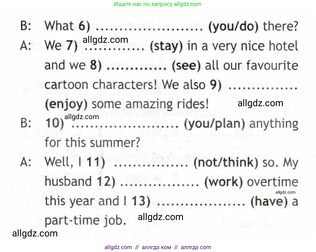 Английский язык (english), 6 класс Рабочая тетрадь (workbook), авторы: Ваулина Юлия Евгеньевна (Vaulina Julia), Дули Дженни (Dooley Jenny), Подоляко Ольга Евгеньевна (Podolyako Olga), Эванс Вирджиния (Evans Virginia), издательство Просвещение, Москва, 2023, зелёного цвета, страница 83, номер 2, Условие 2019-2022 (продолжение 2)